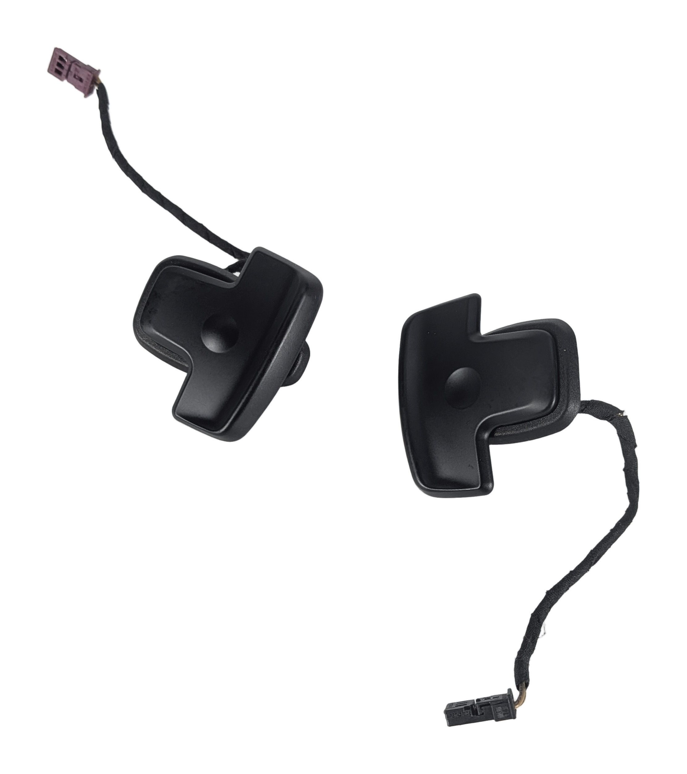 2015 MERCEDES GLA250 (X156) STEERING WHEEL LEFT/RIGHT SHIFT PADDLE SWITCH SET/2 — exact item pictured