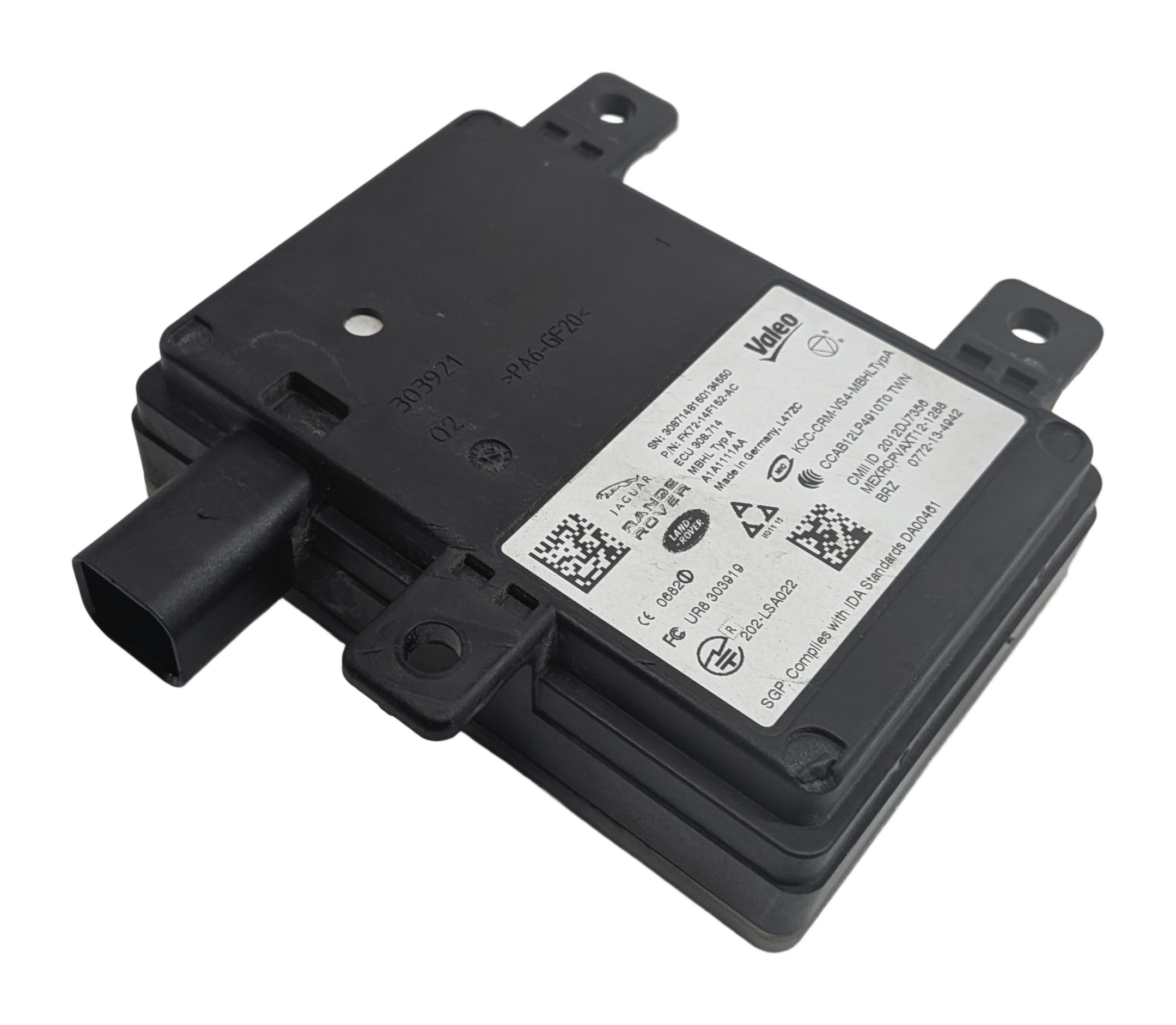 15-17 RANGE ROVER SPORT EVOQUE (L494 L538) REAR BLIND SPOT RADAR SENSOR MODULE — exact item pictured