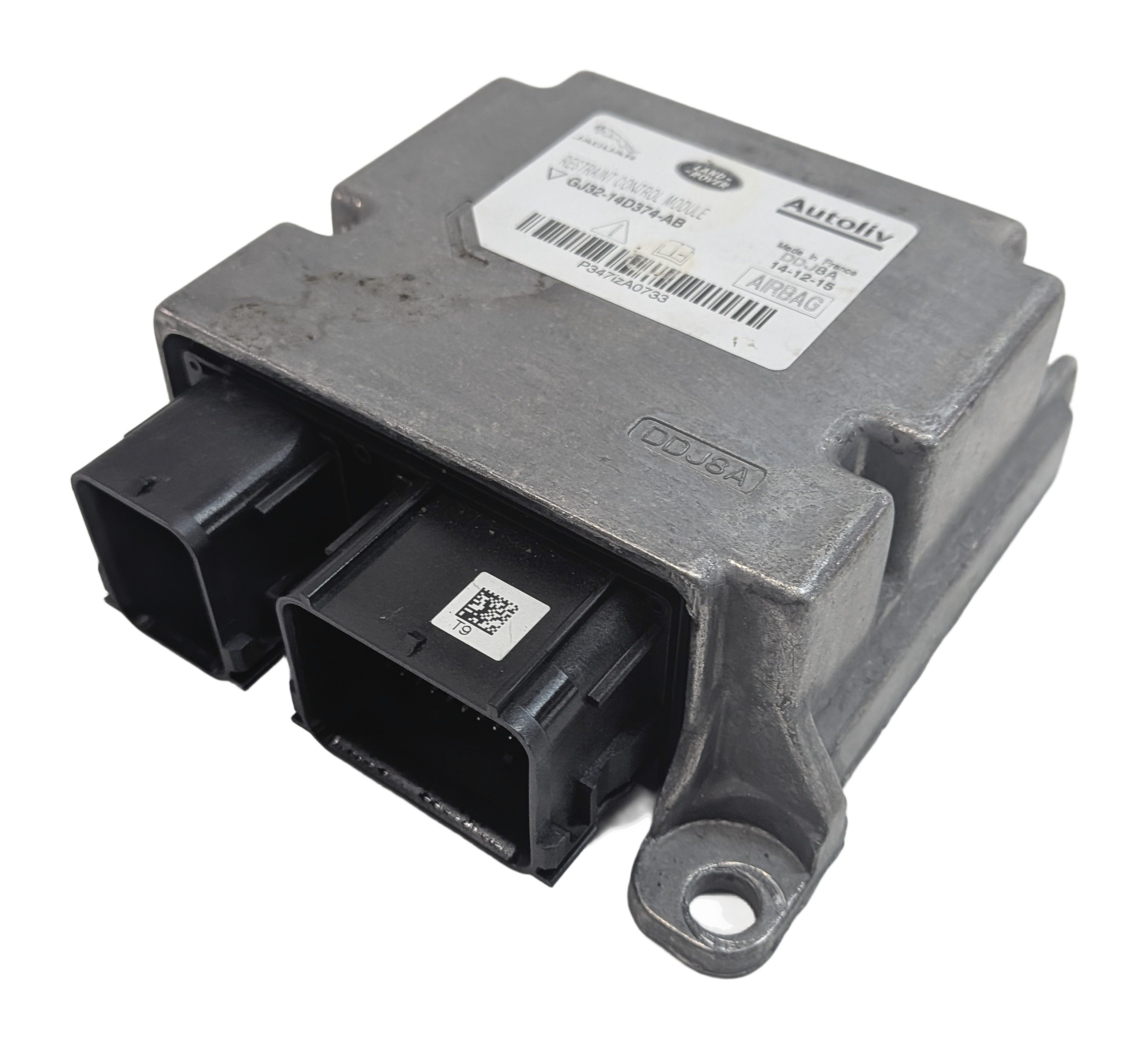 2016-2019 RANGE ROVER EVOQUE L538 SAFETY RESTRAINT CONTROL MODULE — exact item pictured
