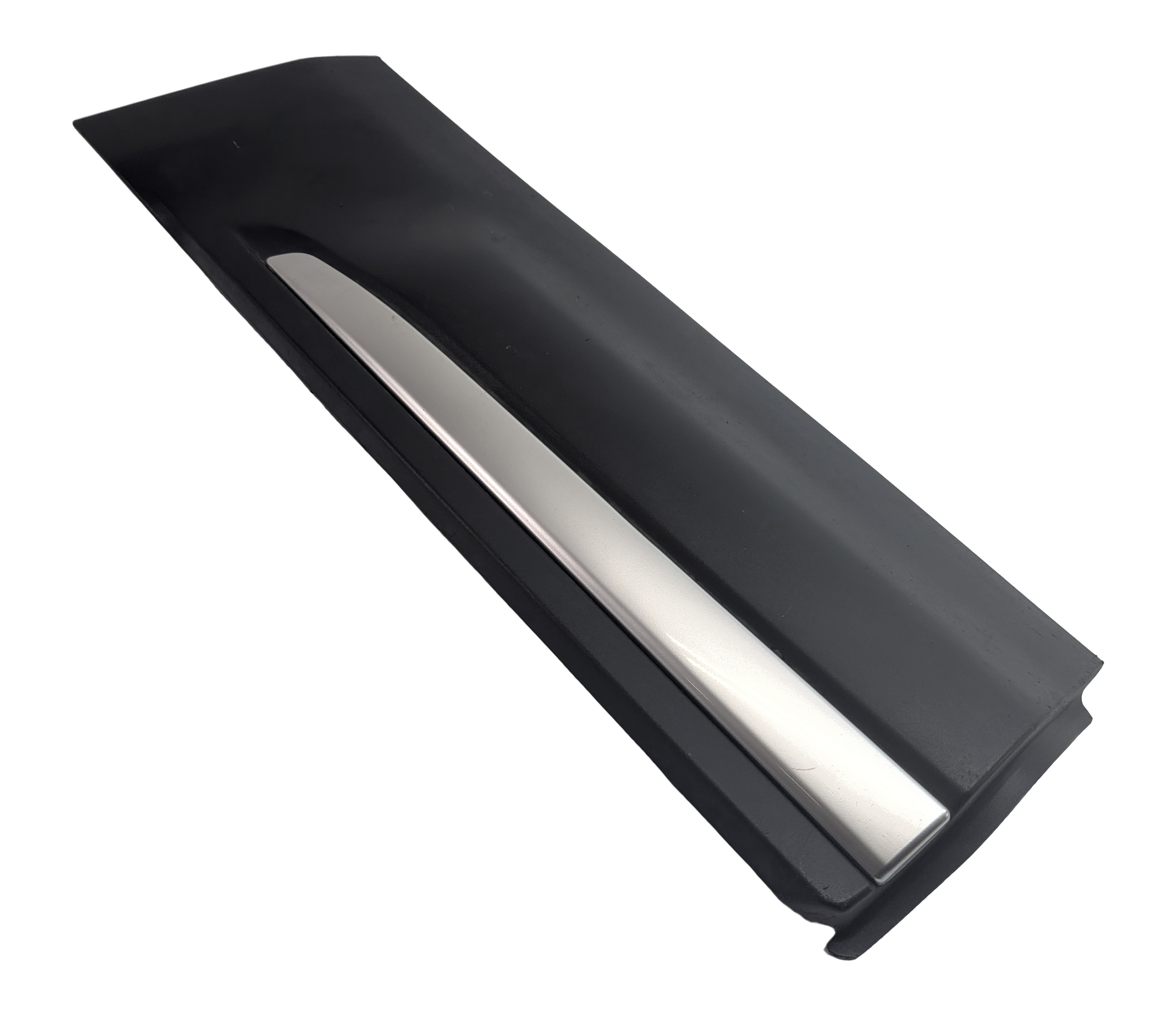 2012-2017 RANGE ROVER EVOQUE (L538) REAR LEFT LOWER DOOR TRIM MOULDING (BLACK) — exact item pictured