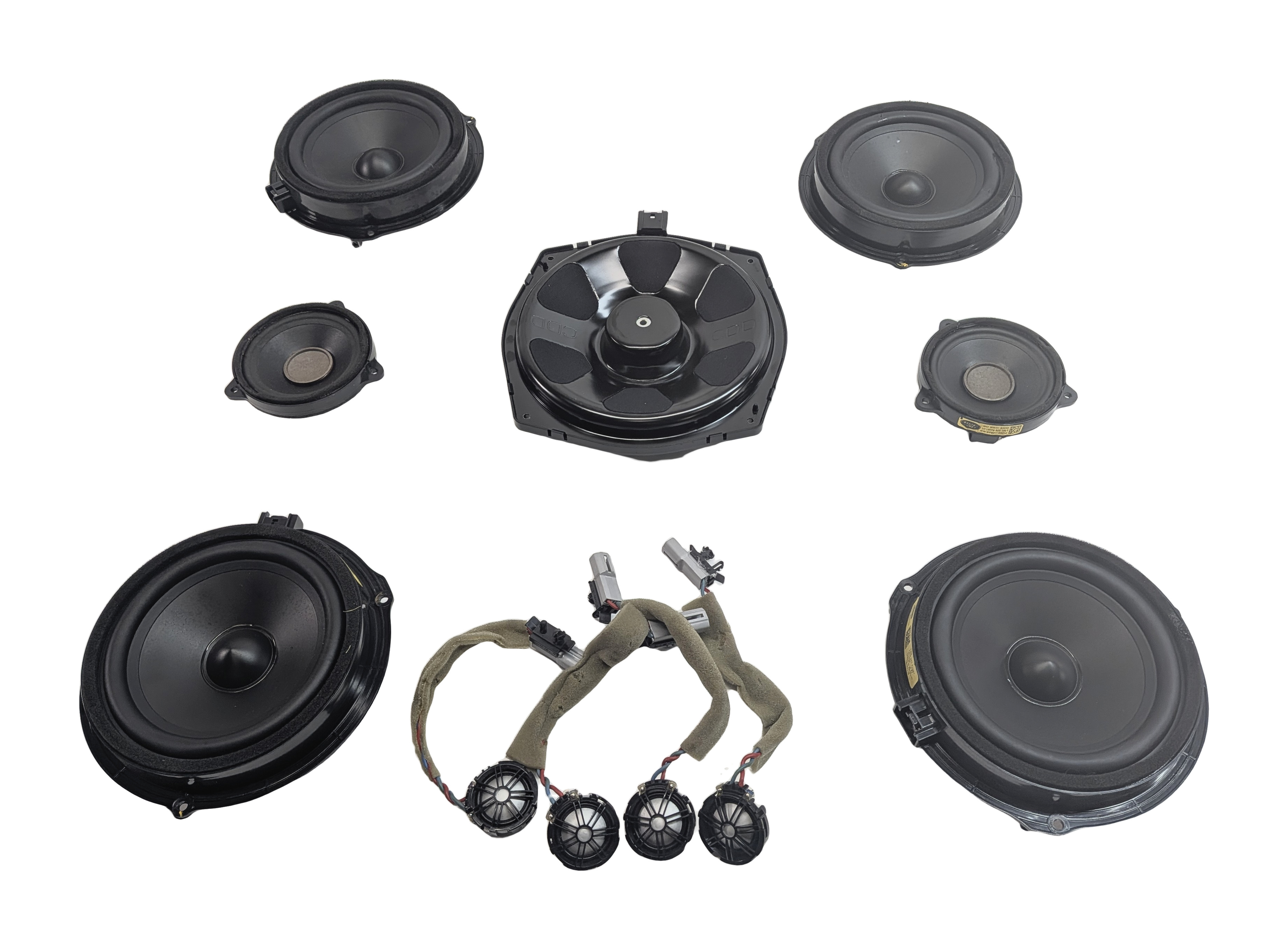2016 RANGE ROVER EVOQUE (L538) STANDARD AUDIO 600W SPEAKER SET — exact item pictured