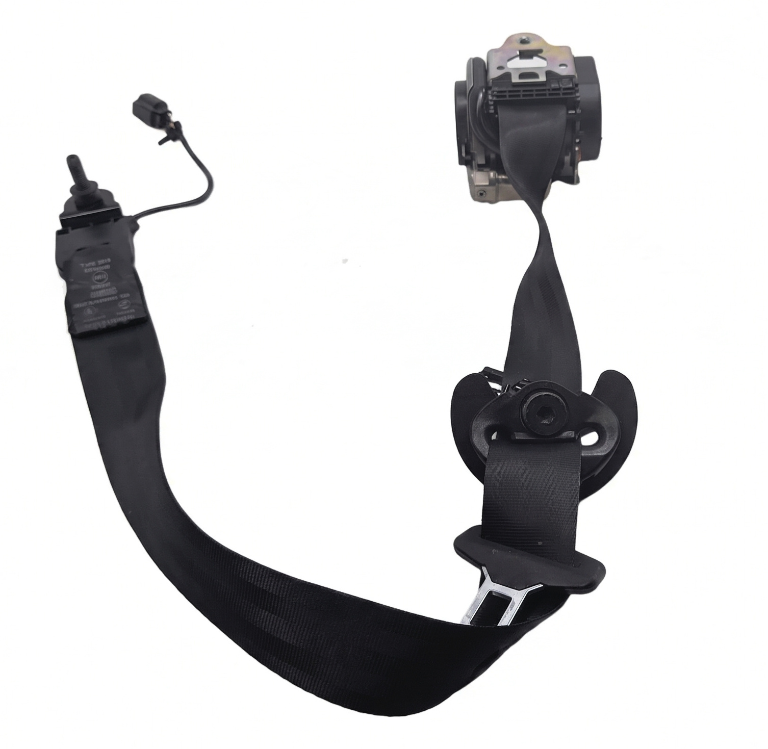 12-18 RANGE ROVER EVOQUE (L538) RIGHT FRONT PASSENGER SEATBELT RETRACTOR (Black) — exact item pictured