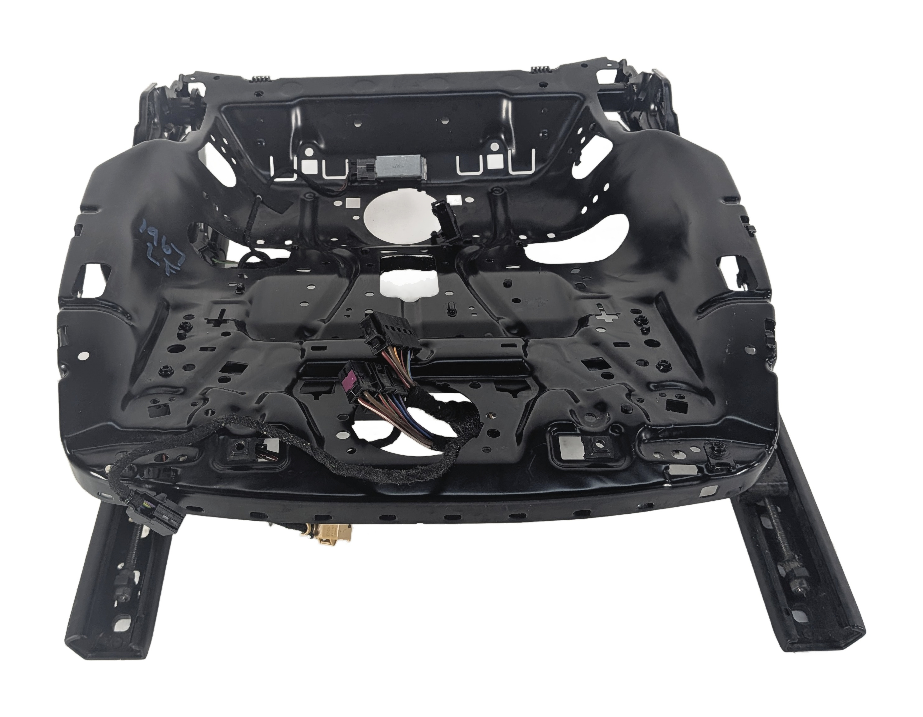 2011-2014 PORSCHE CAYENNE (958) FRONT LEFT DRIVER SEAT FRAME TRACK — exact item pictured