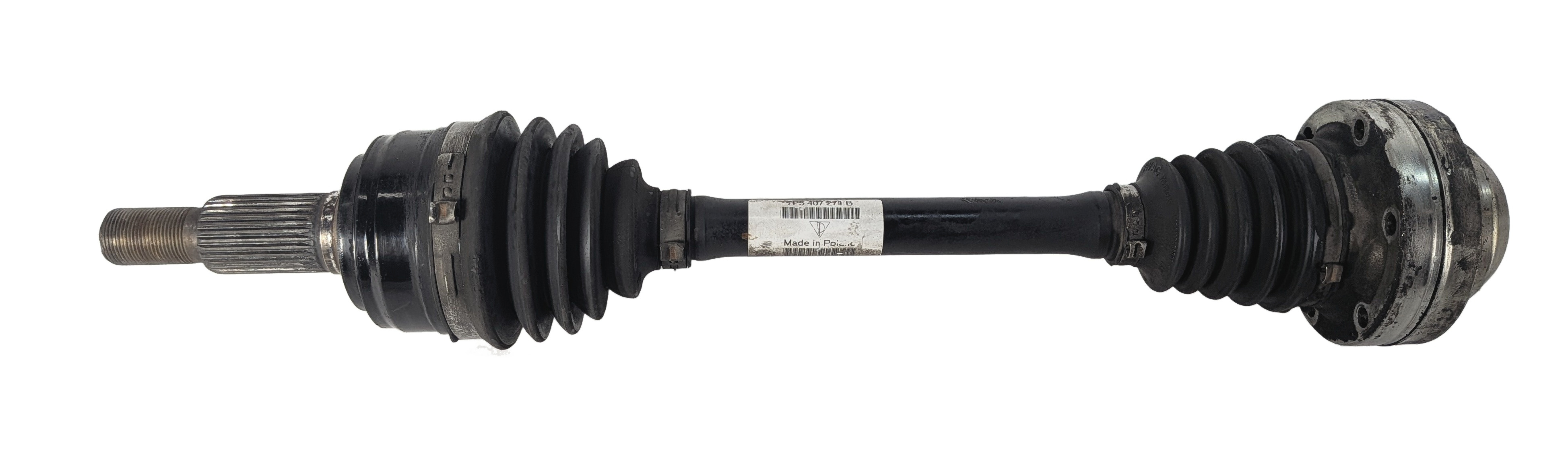 2015-2018 PORSCHE CAYENNE (958) 3.6L / 4.8L ENGINE - FRONT CV AXLE SHAFT — exact item pictured