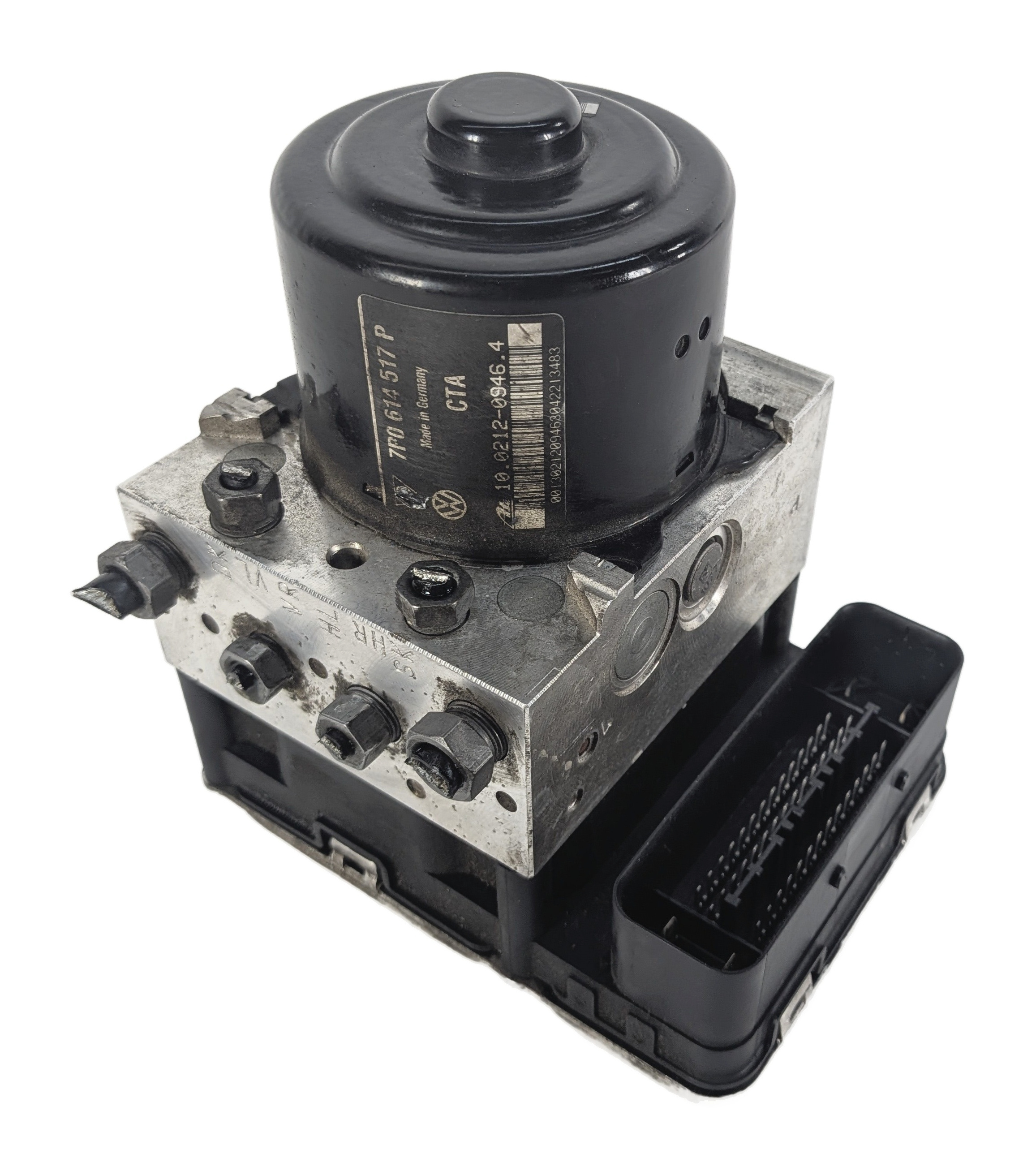 2013-2014 PORSCHE CAYENNE (958) ABS ANTI-LOCK BRAKE PUMP w/ MODULE — exact item pictured