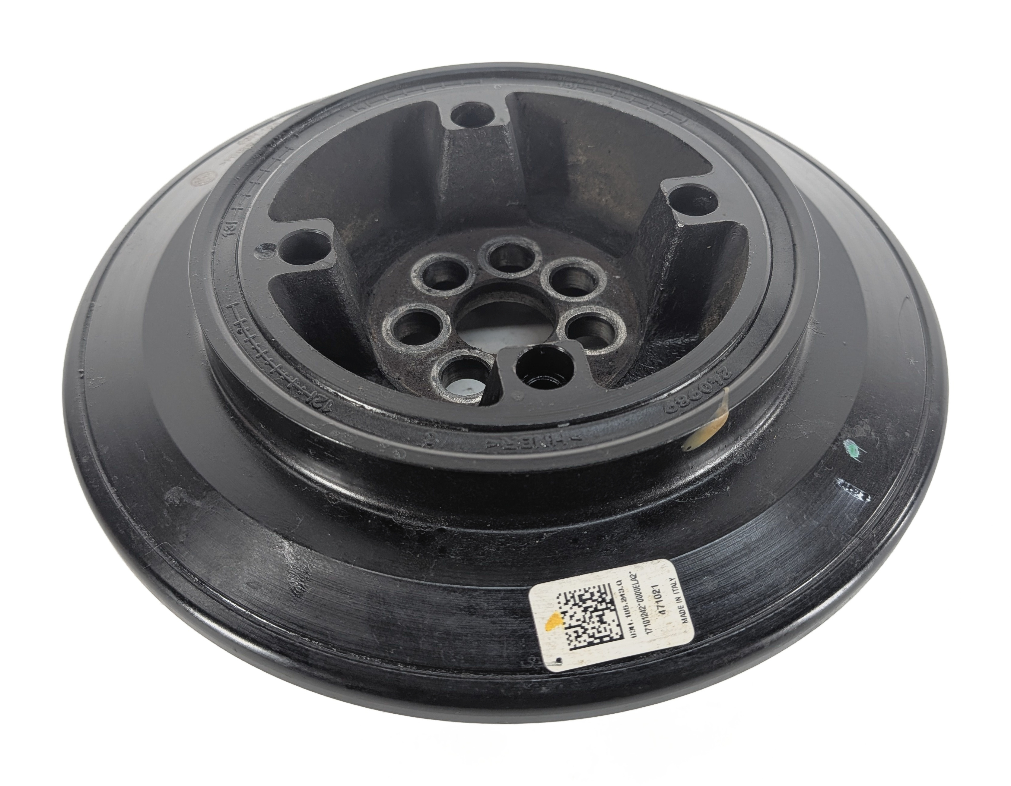 2011-2018 PORSCHE CAYENNE (958) 3.6L M55 ENGINE HARMONIC BALANCER CRANK PULLEY — exact item pictured