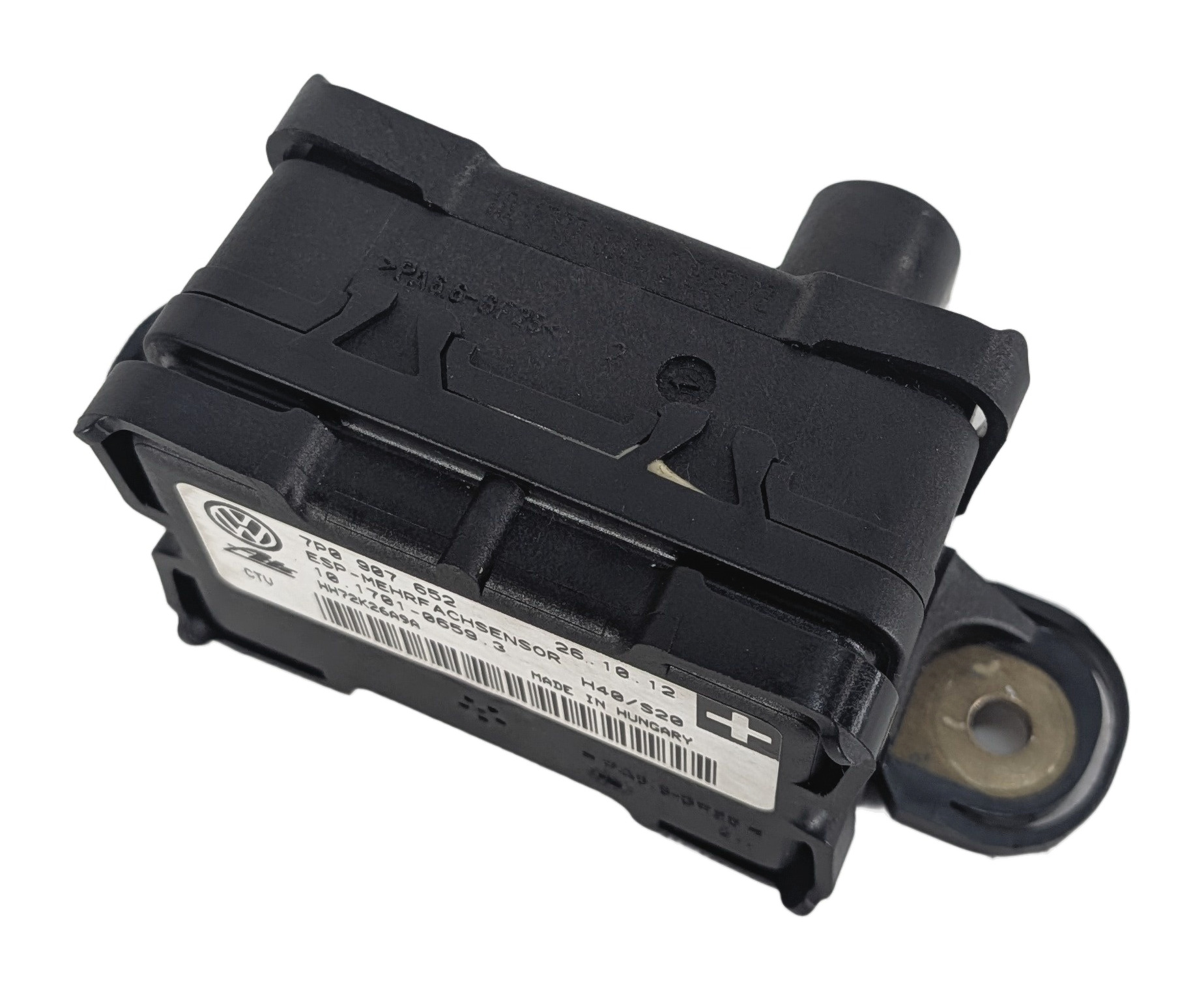 2013 PORSCHE CAYENNE (958) ESP YAW RATE TURN SPEED SENSOR — exact item pictured