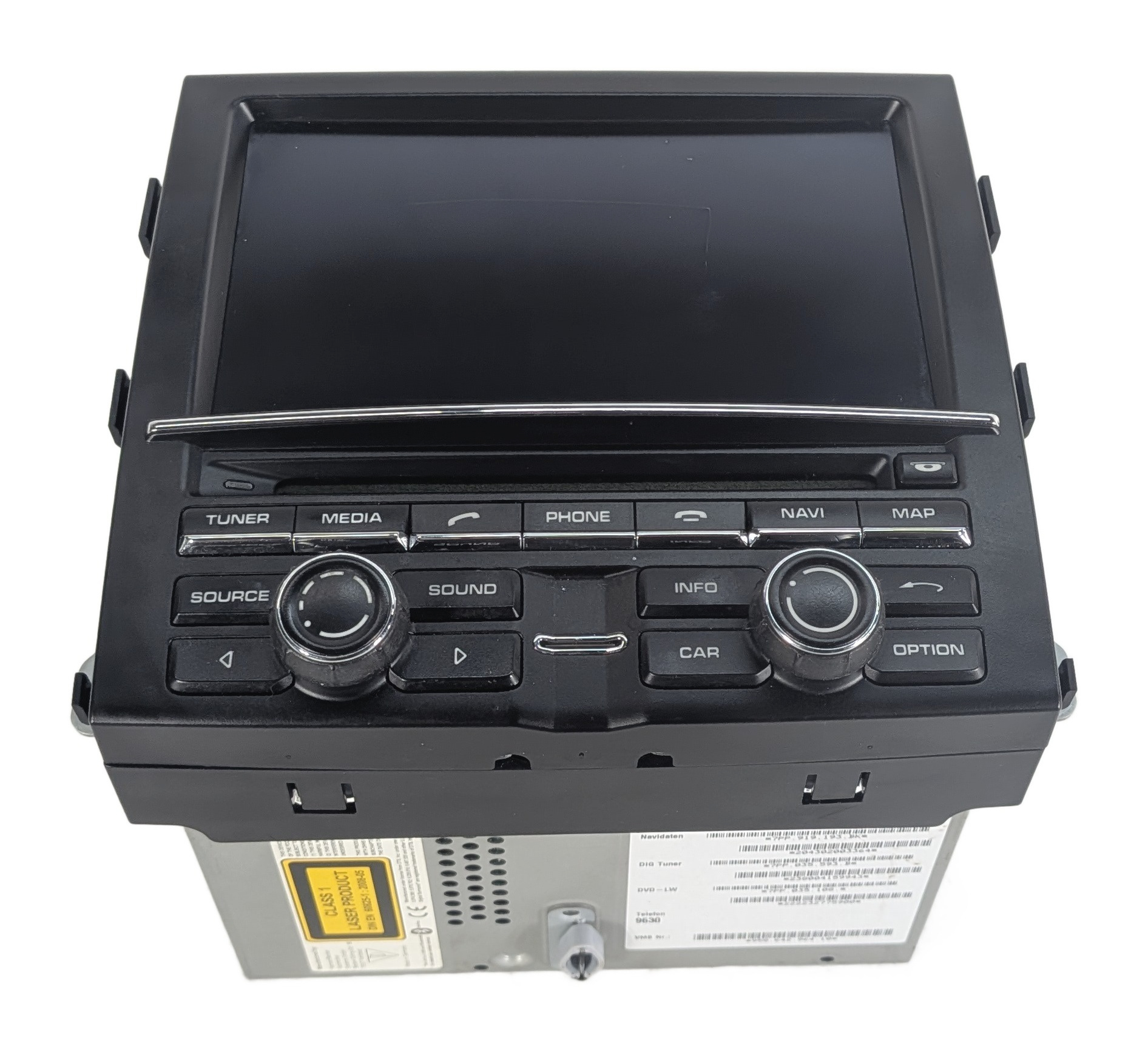 2011-2016 PORSCHE CAYENNE (958) PCM GPS NAVIGATION RADIO RECEIVER DISPLAY SCREEN — exact item pictured