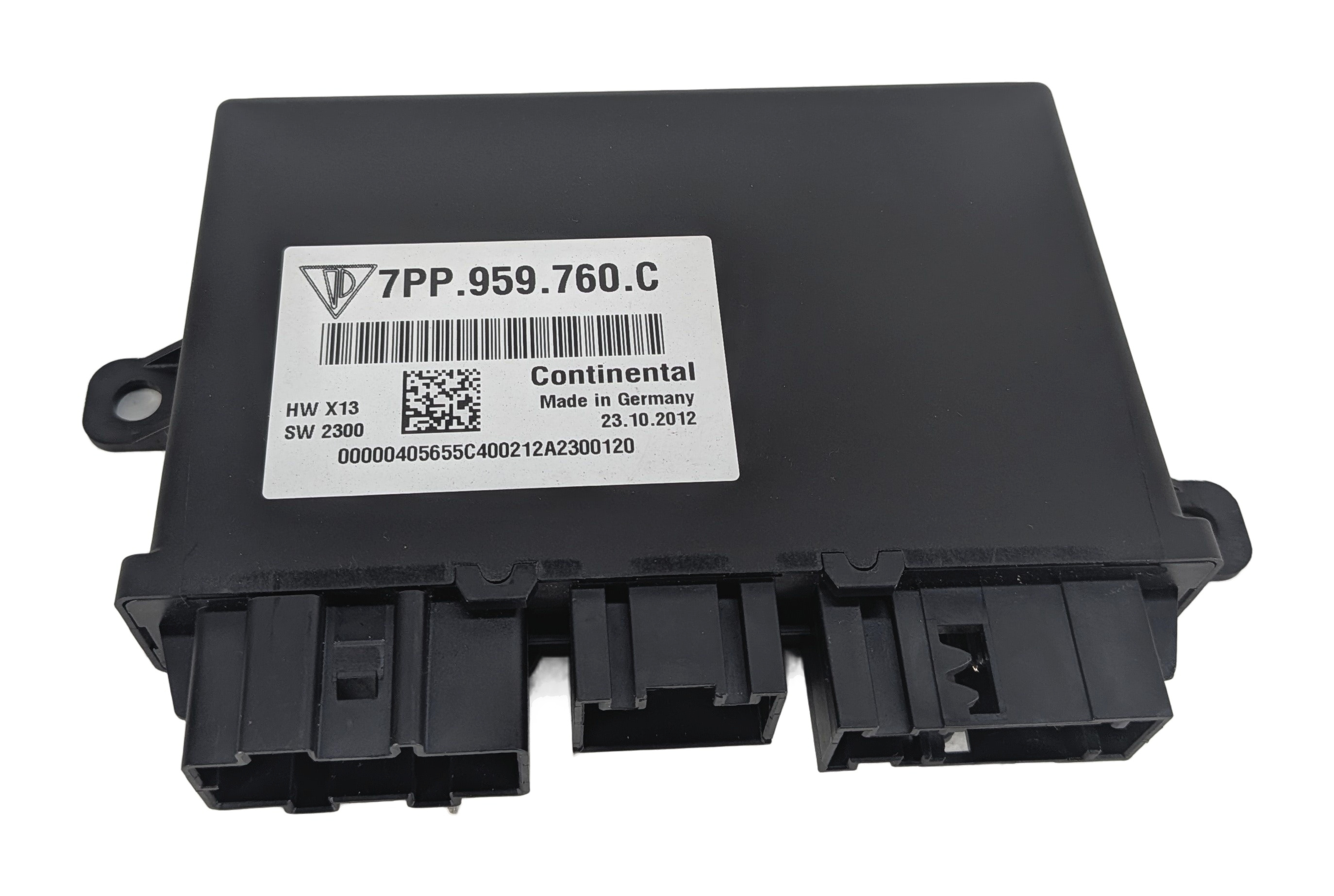2013 PORSCHE CAYENNE (958) FRONT LEFT DRIVER SEAT CONTROL MODULE COMPUTER — exact item pictured