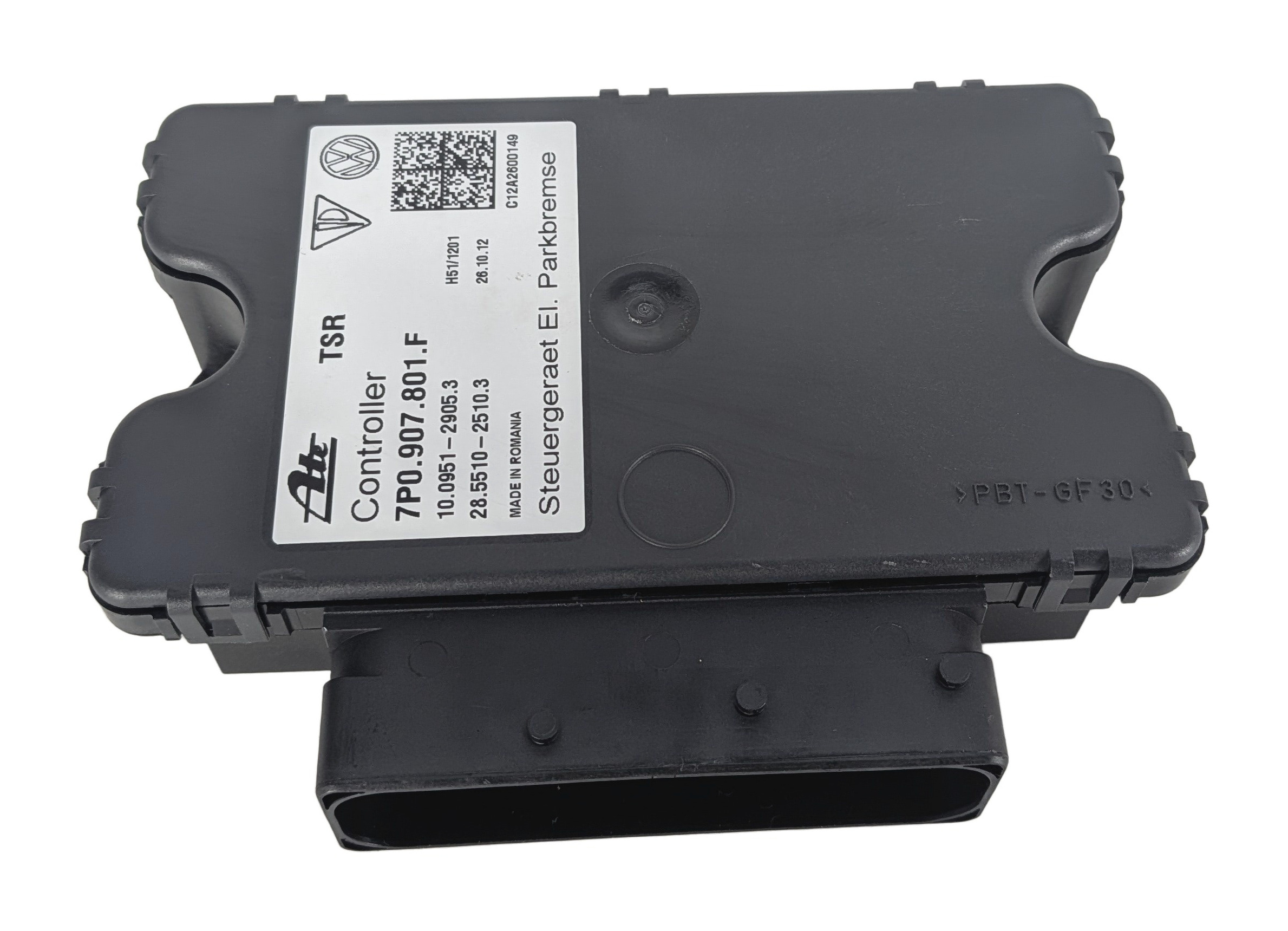 2013 PORSCHE CAYENNE (958) ELECTRONIC EMERGENCY PARKING BRAKE CONTROL MODULE — exact item pictured