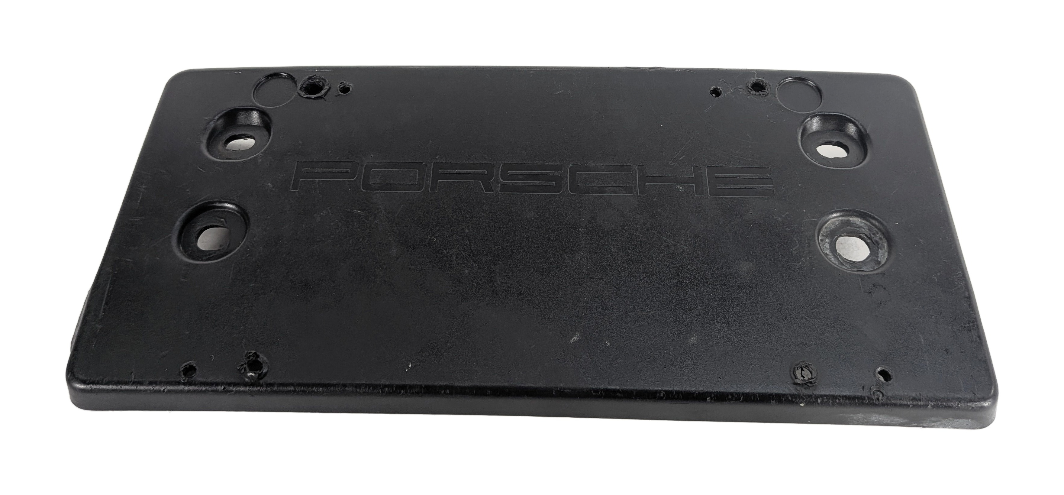 2013 PORSCHE CAYENNE (958) FRONT LICENSE PLATE HOLDER BRACKET MOUNT — exact item pictured