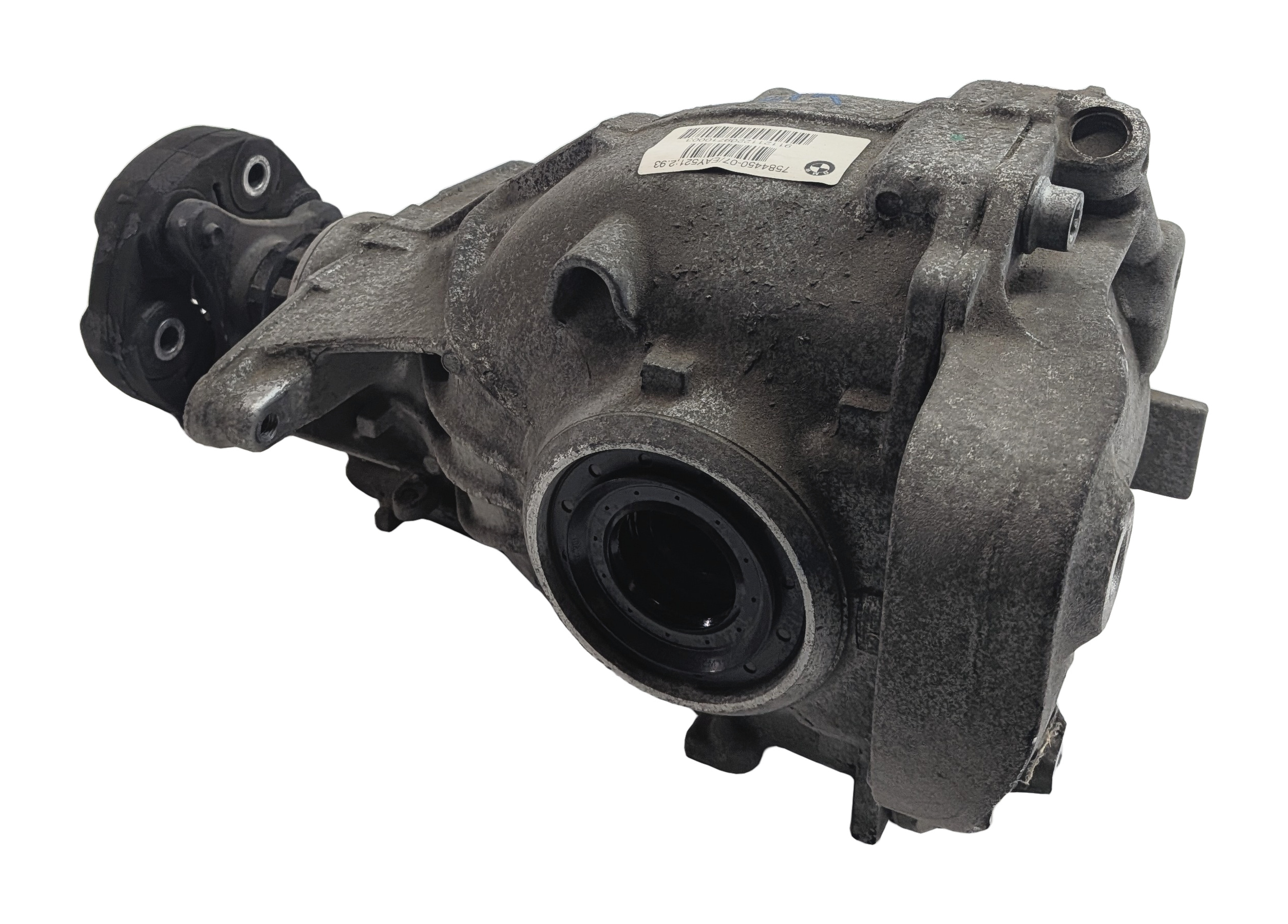 12-16 BMW ACTIVEHYBRID 5 7 (F01 F10) REAR DIFFERENTIAL CARRIER 2.93 RATIO RWD — exact item pictured