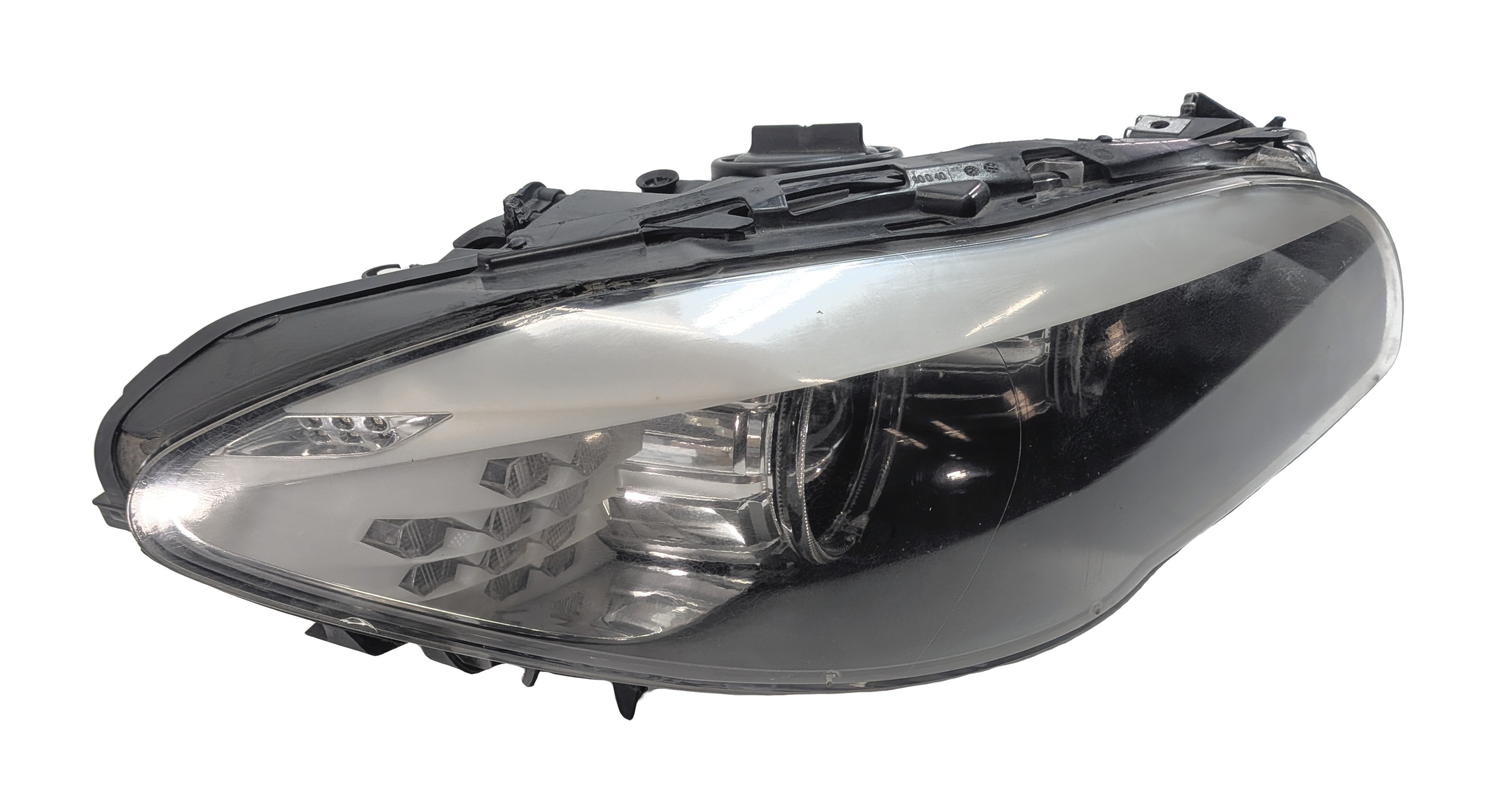 2011-2013 BMW 528i 535i 550i M5 (F10) RIGHT XENON HID ADAPTIVE HEADLIGHT LAMP — exact item pictured