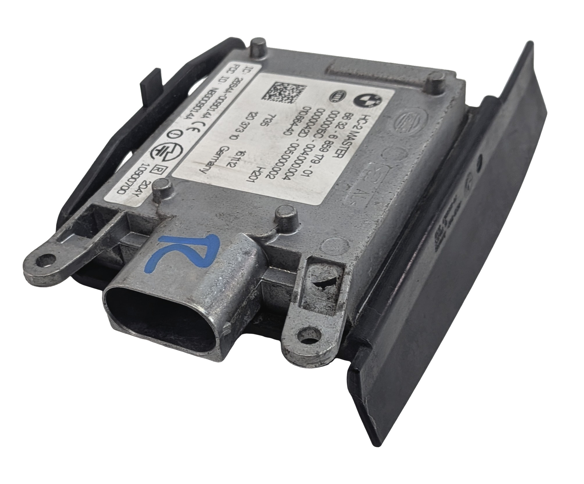 2013 BMW 535I (F10) HYBRID RIGHT BLIND SPOT RADAR SENSOR MASTER MODULE — exact item pictured