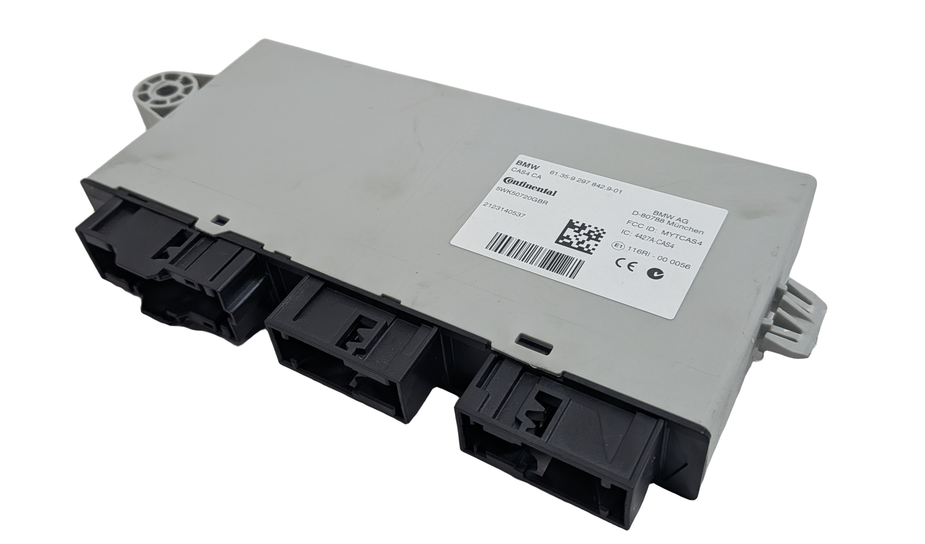 10-19 BMW 528i 535i 550i 650i 740i 750i X3 X4 CAS4 COMFORT ACCESS CONTROL MODULE — exact item pictured