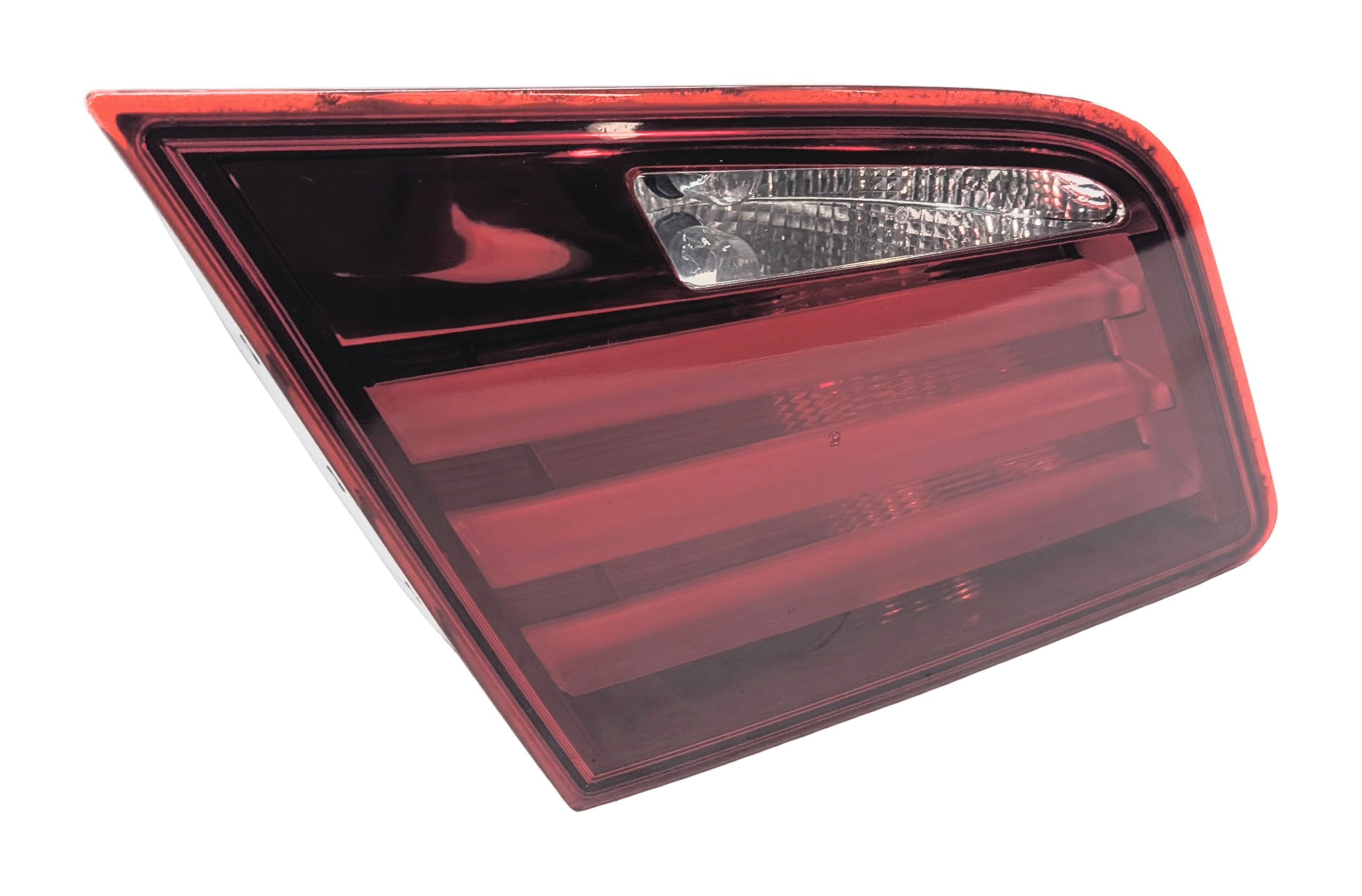11-13 BMW 528i 535i 550i M5 (F10) REAR LEFT DRIVER INNER TRUNK TAILLIGHT LAMP — exact item pictured