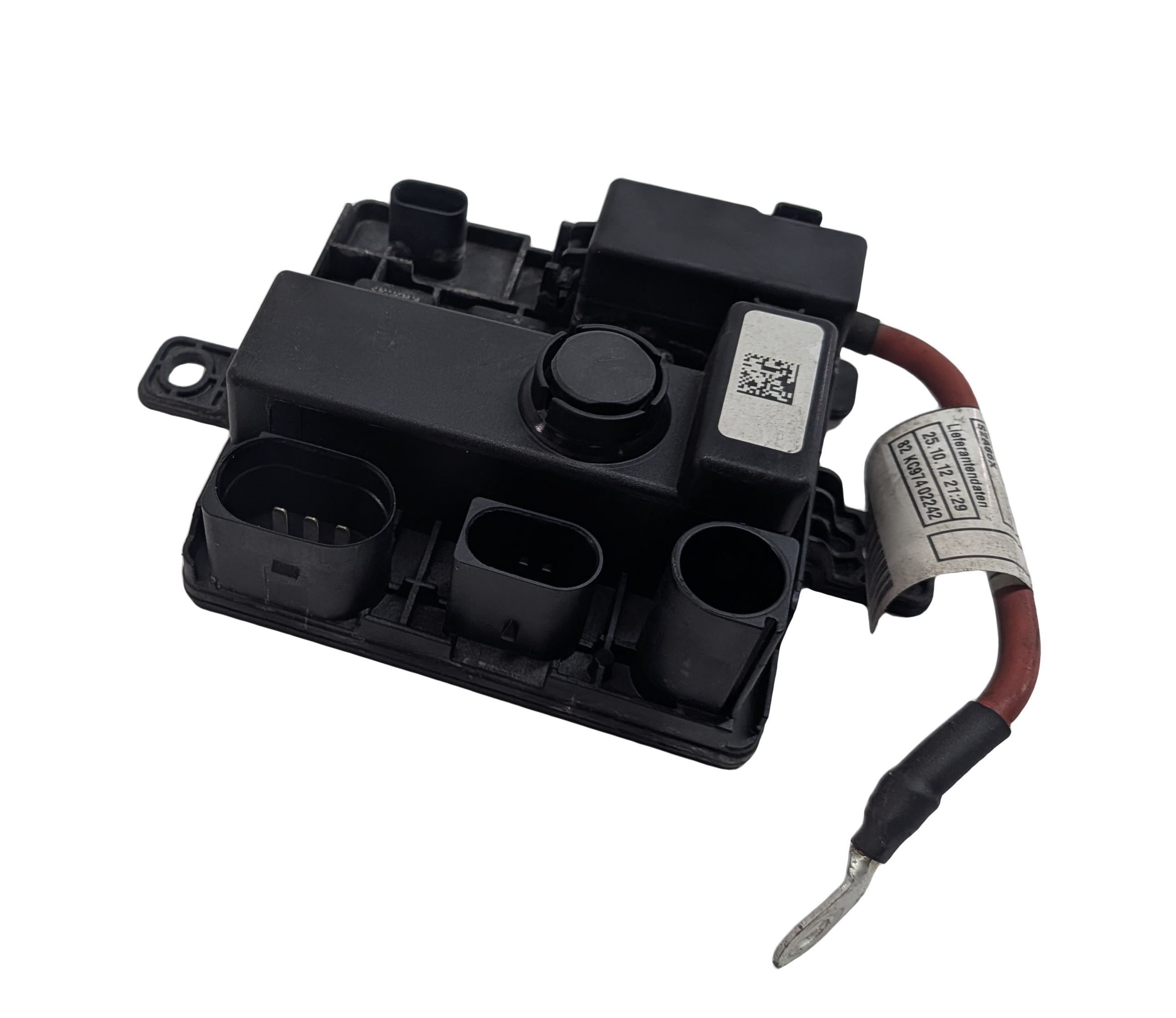 2013 BMW 535I (F10) HYBRID IBS INTEGRATED POWER SUPPLY MODULE w/BATTERY CABLE — exact item pictured