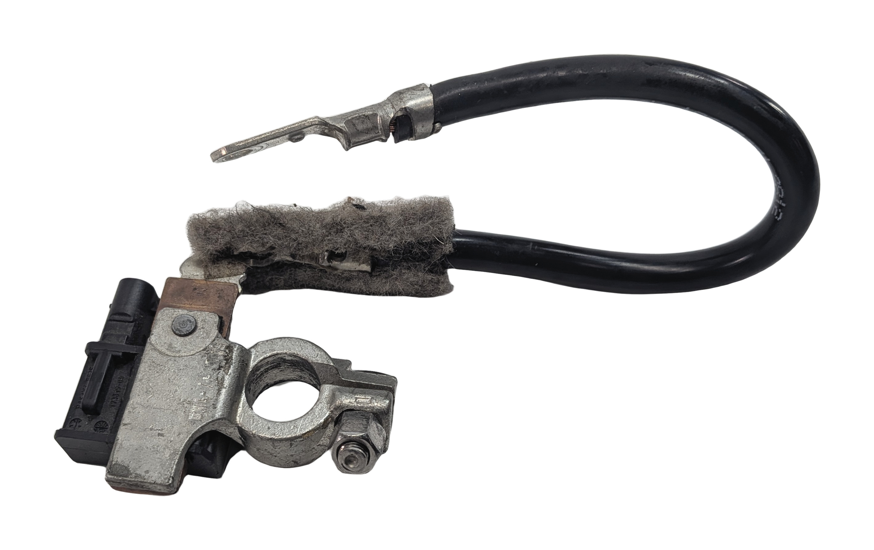 2013 BMW 535I (F10) HYBRID 3.0L NEGATIVE GROUND BATTERY CABLE w/IBS SENSOR — exact item pictured