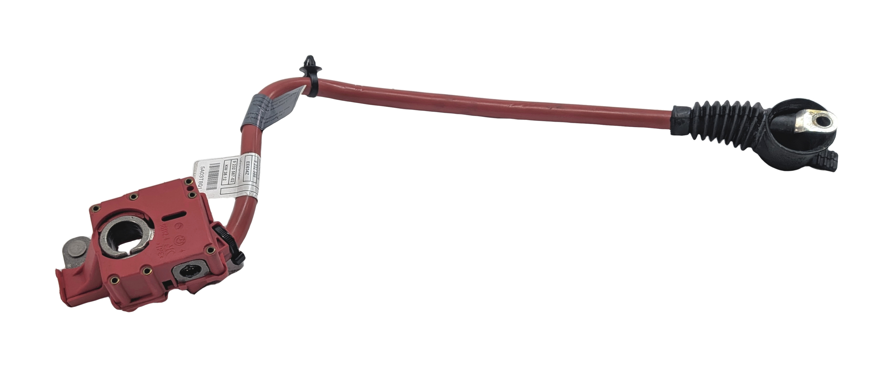 2013 BMW 535I (F10) HYBRID 3.0L POSITIVE BATTERY CABLE w/IBS SENSOR TERMINAL — exact item pictured