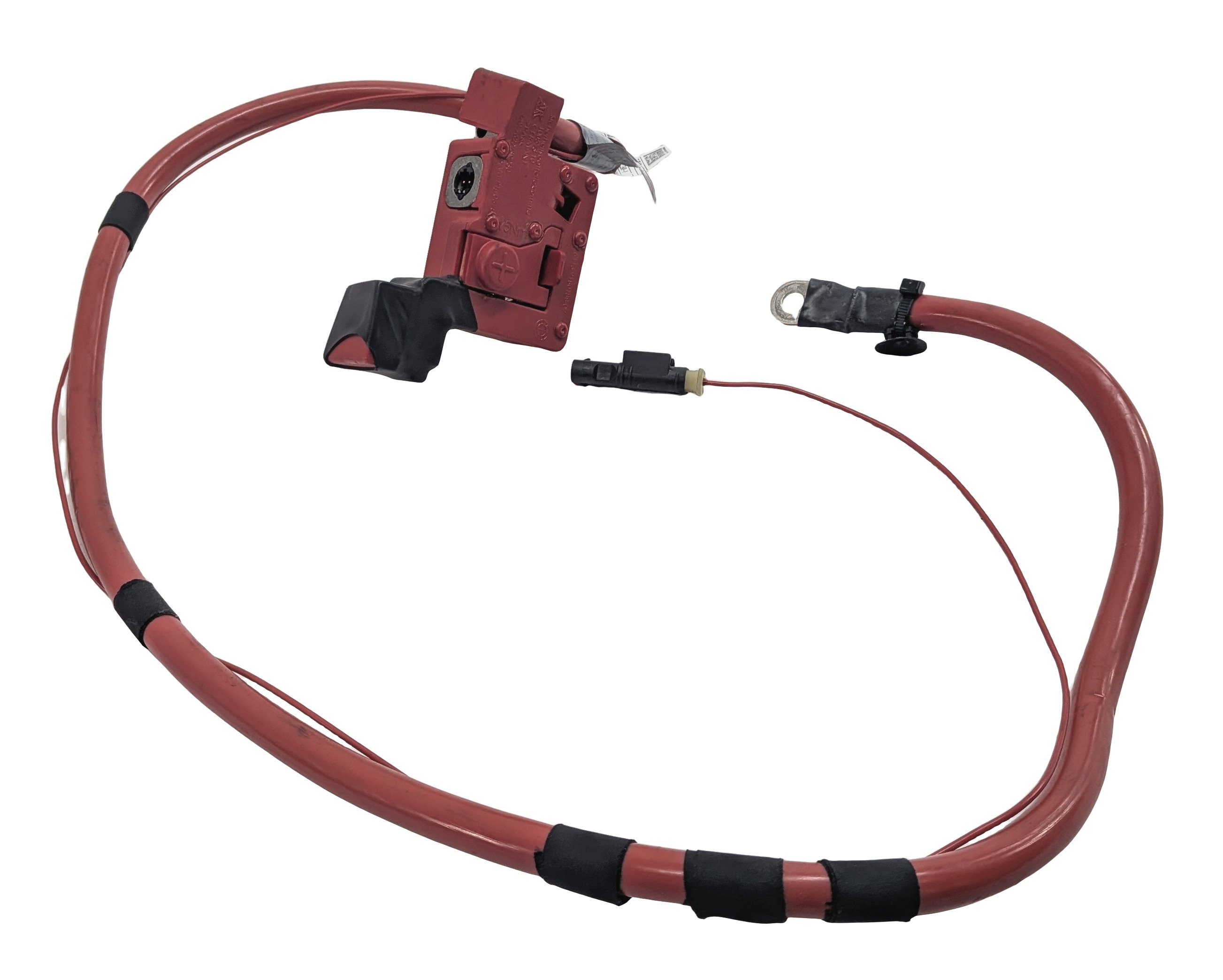 2013 BMW 535I (F10) HYBRID 3.0L POSITIVE BATTERY CABLE w/PYROTECHNIC COUPLER — exact item pictured