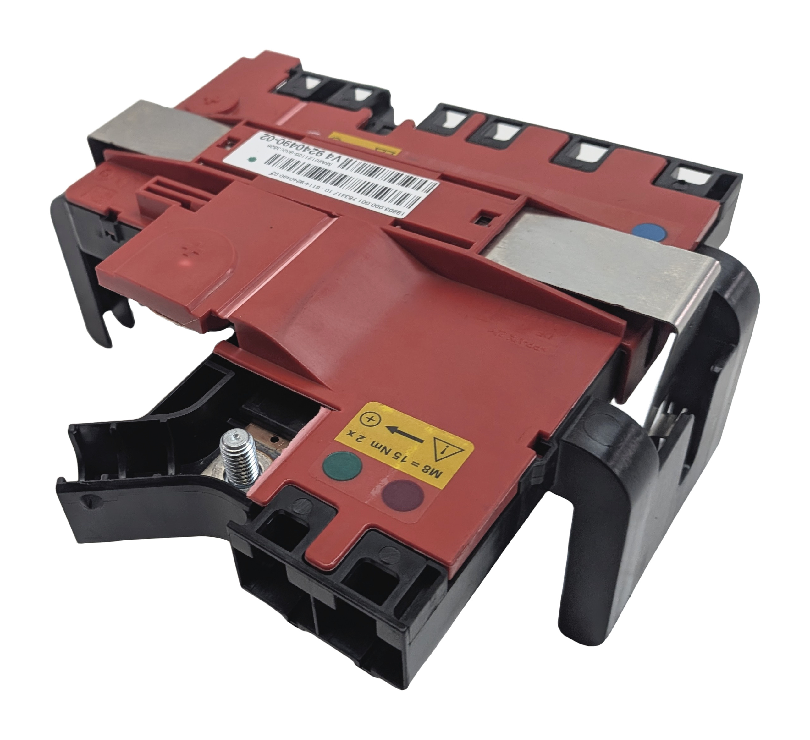 2013 BMW 535I (F10) HYBRID REAR BATTERY POWER DISTRIBUTION PLATE JUNCTION BOX — exact item pictured