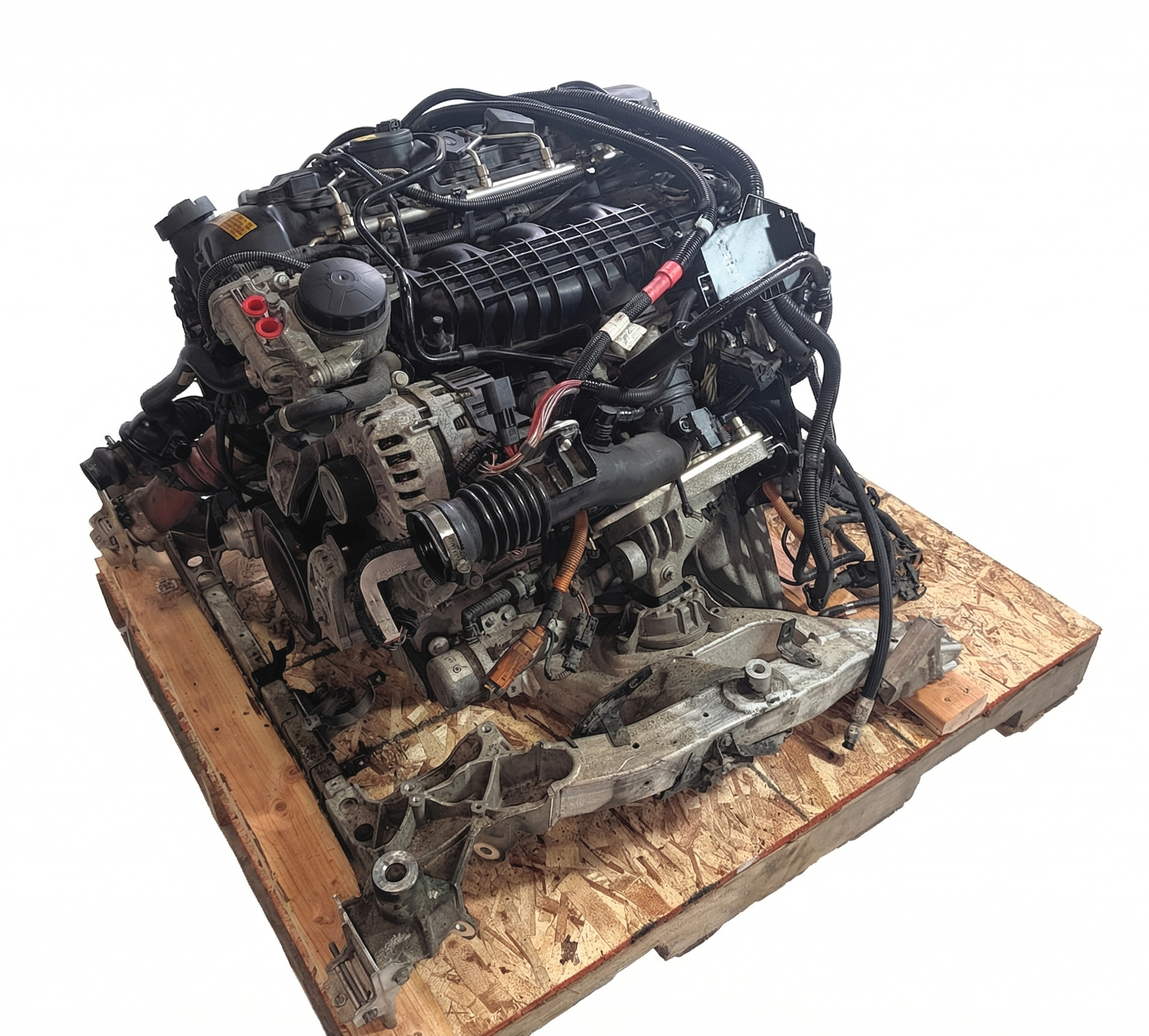 12-16 BMW 535I ACTIVEHYBRID 5 (F10) 3.0L N55 HYBRID ENGINE ASSEMBLY (89k) — exact item pictured