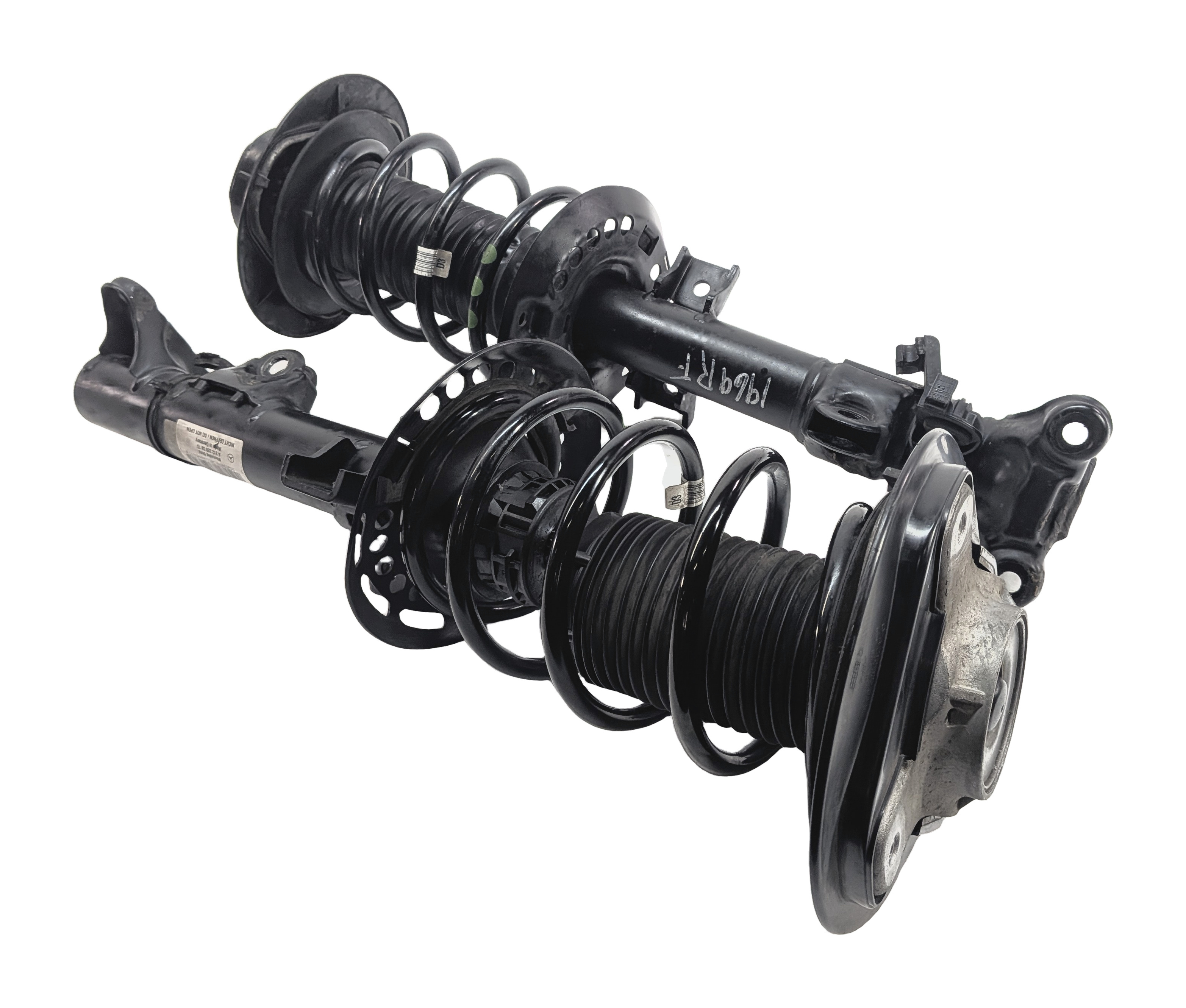 2010-2012 MERCEDES E350 (W212) RWD SEDAN FRONT LEFT & RIGHT SHOCK STRUT SET — exact item pictured