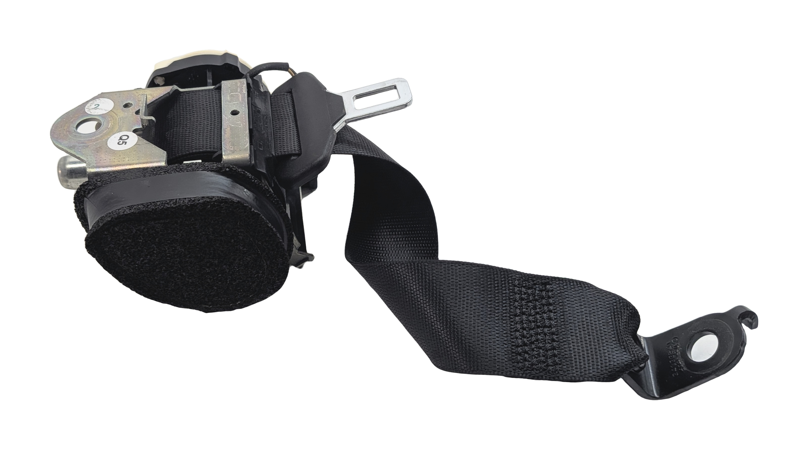 2012 MERCEDES E350 (W212) REAR LEFT SEATBELT RETRACTOR (Black) — exact item pictured
