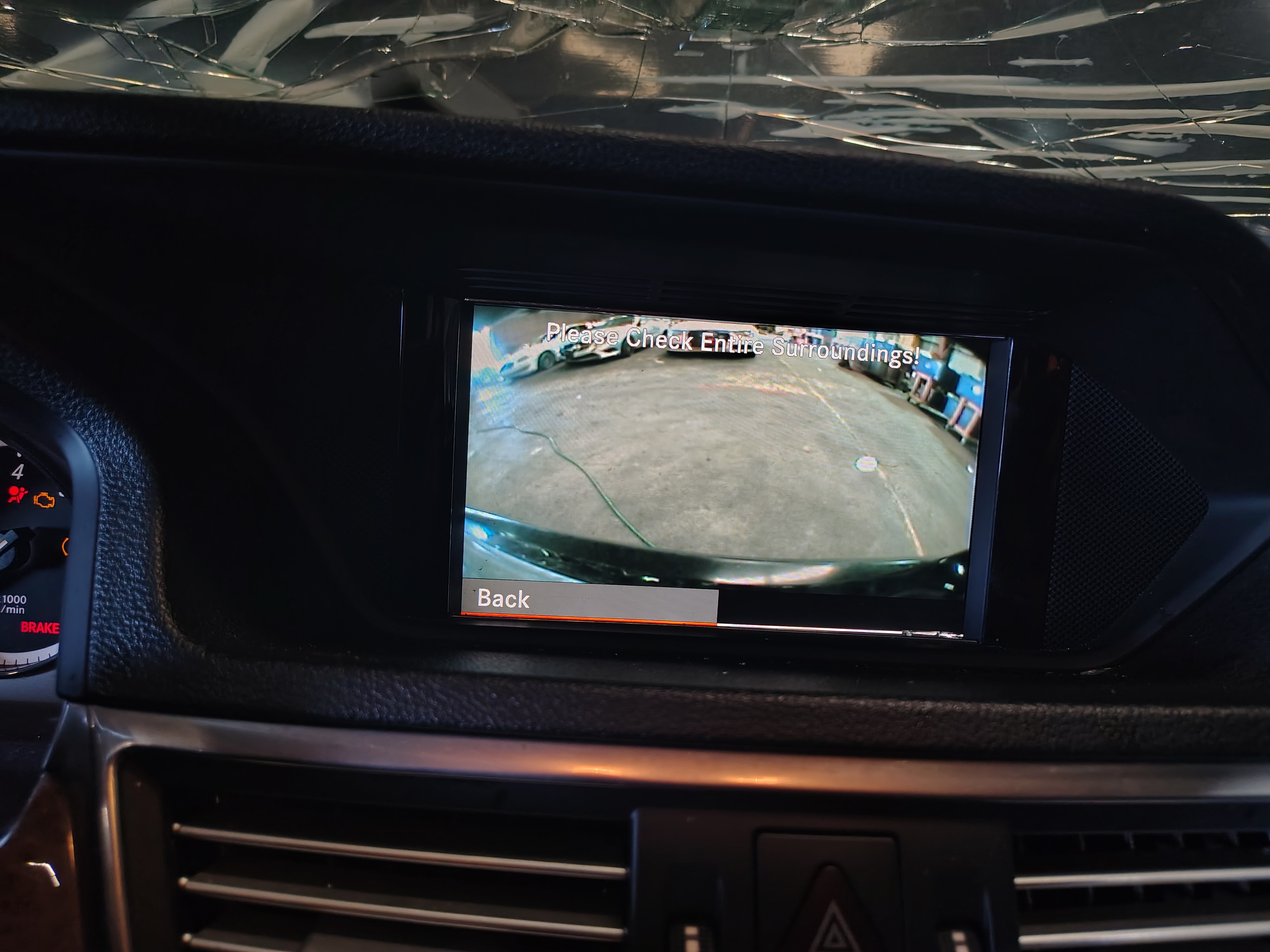 2010-2012 MERCEDES E300 E350 E550 E63 (W212) FRONT GPS NAVIGATION SCREEN 7.25" — exact item pictured