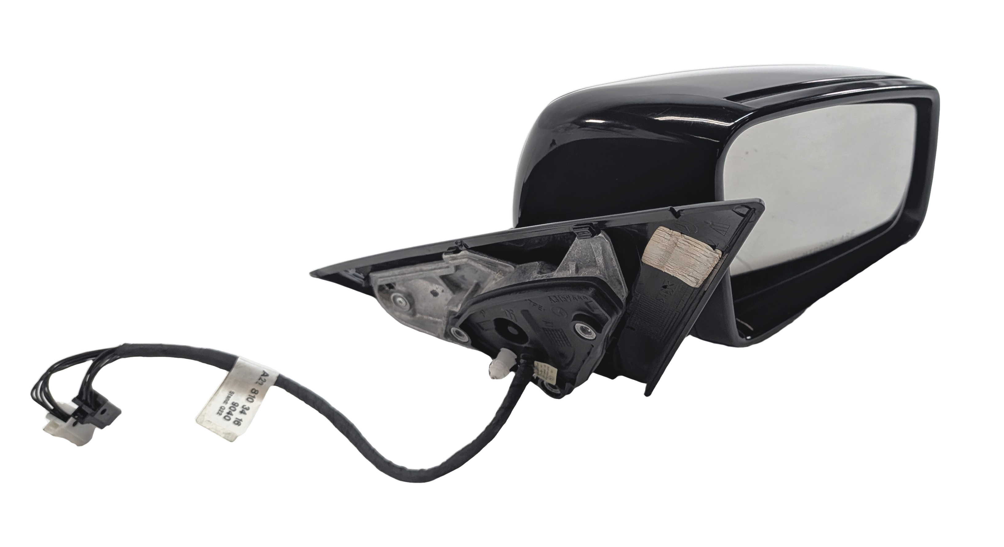 10-13 MERCEDES E-CLASS (W212) RIGHT HEATED MEMORY AUTODIM DOOR MIRROR (Black) — exact item pictured