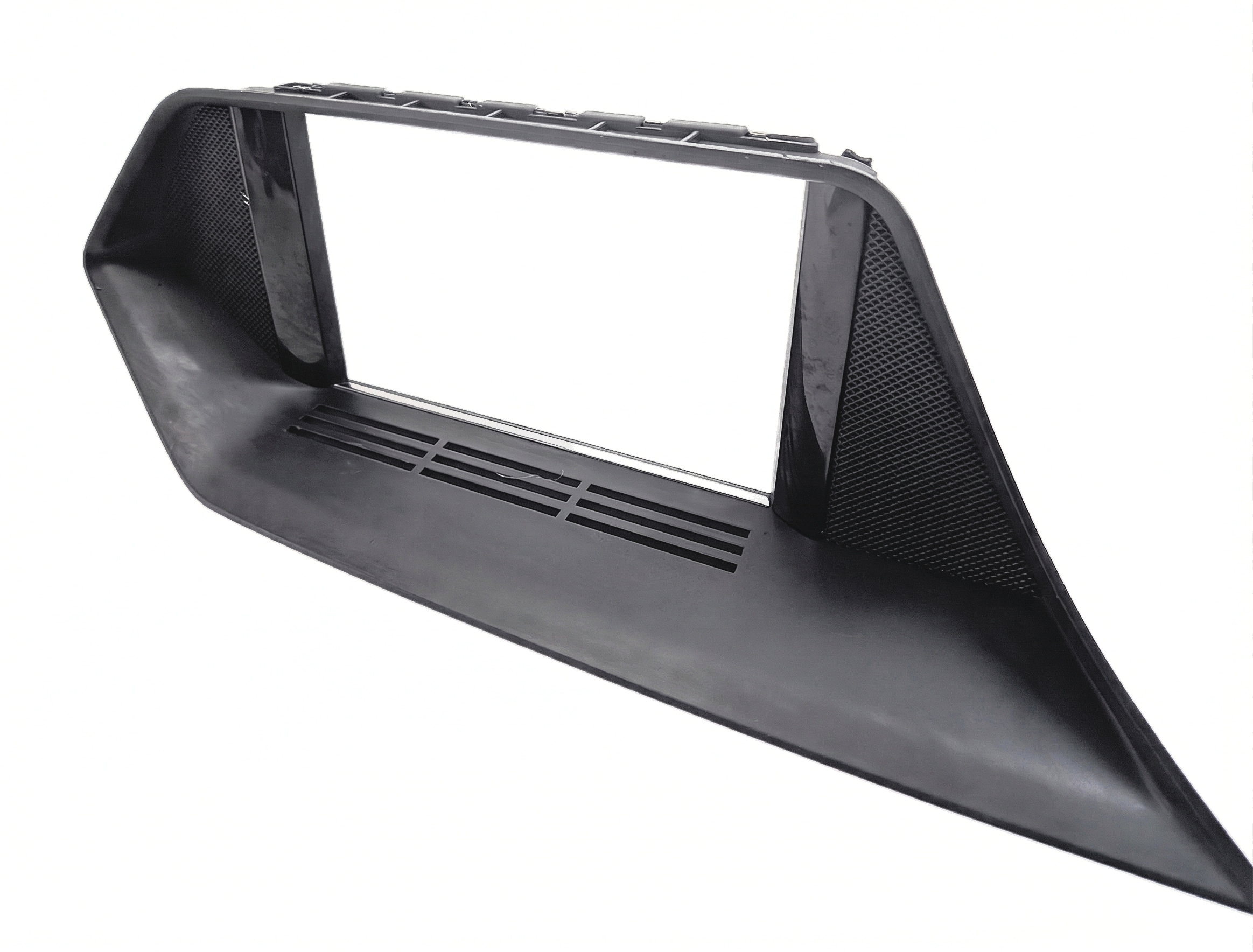 2012 MERCEDES E350 (W212) NAVIGATION COMAND DISPLAY SCREEN TRIM BEZEL (Walnut) — exact item pictured