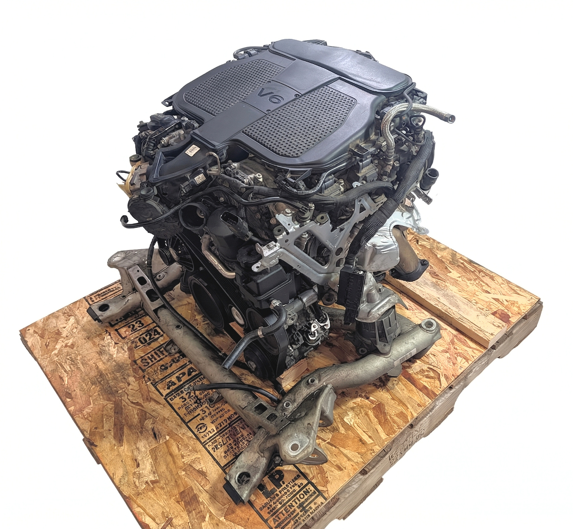 12-13 MERCEDES E350 (W212) 3.5L M276.952 ENGINE ASSEMBLY TESTED VIDEO (100k) — exact item pictured