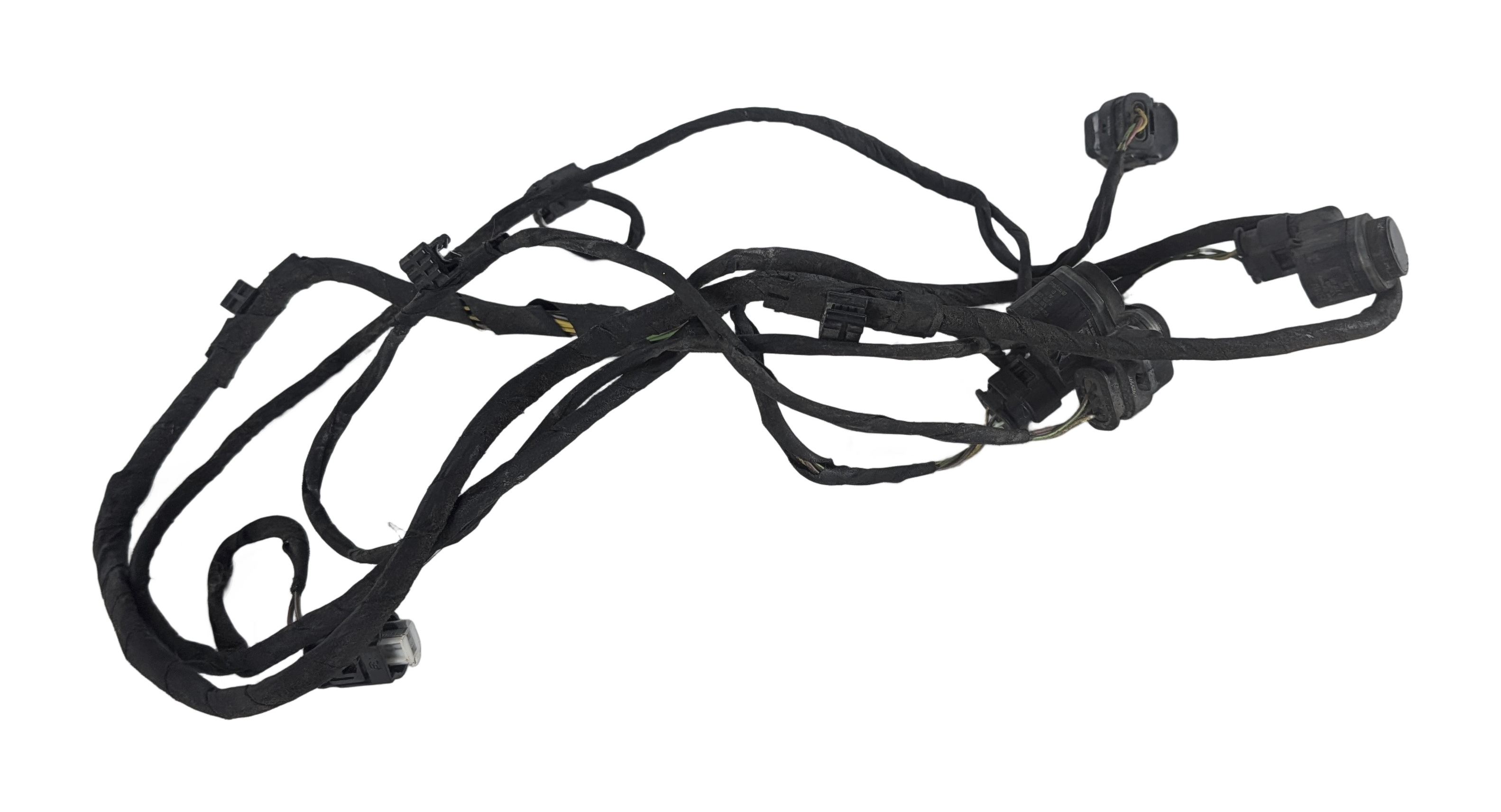 2013 BMW 650I F06 REAR PARK ASSIST PDC SENSOR SET (Black) — exact item pictured
