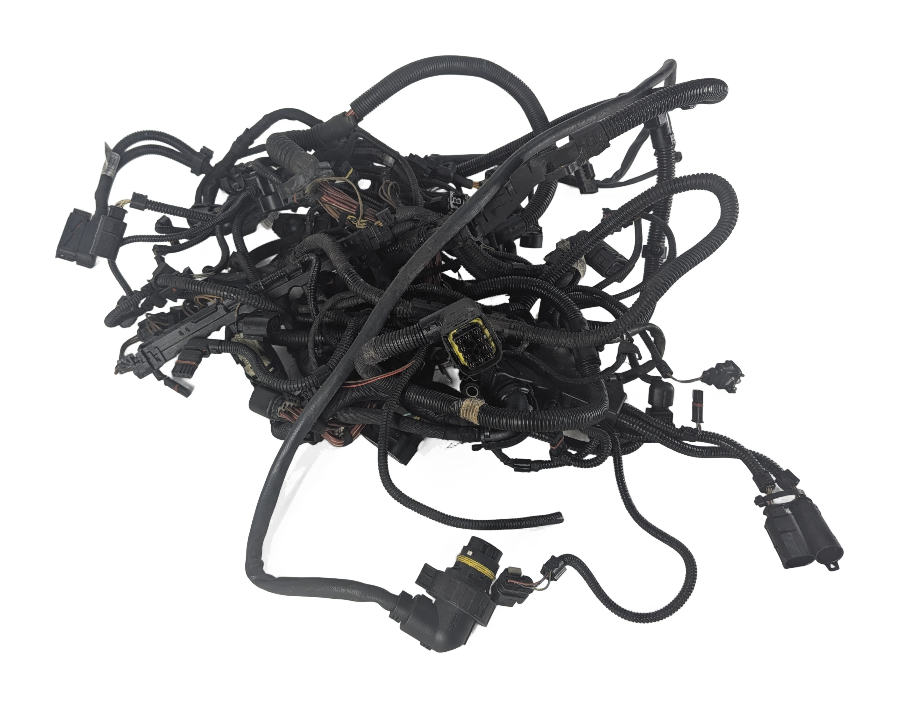 2013 BMW 650I GRAN COUPE F06 4.4L N63 ENGINE WIRE WIRING HARNESS LOOM — exact item pictured