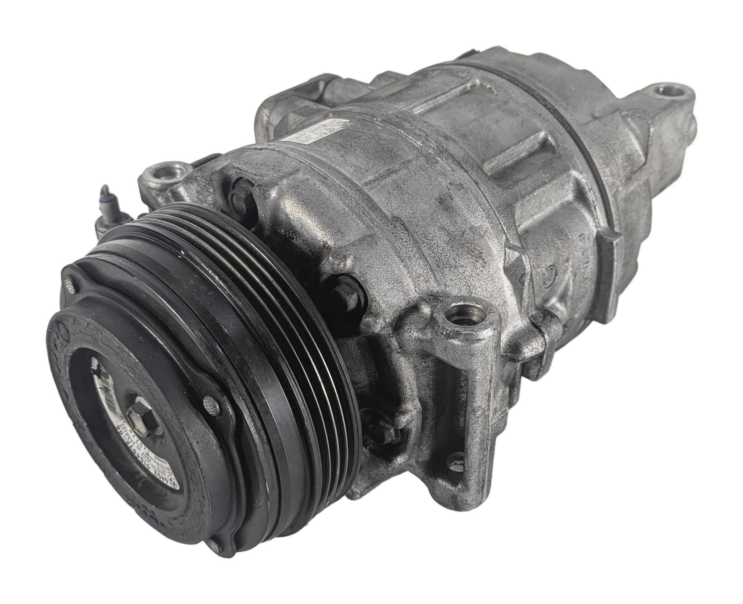 08-16 BMW 5 6 7 M6 M5 X5 X5M X6 X6M (E70 E71 F01 F06 F10) AC AIR COMPRESSOR PUMP — exact item pictured