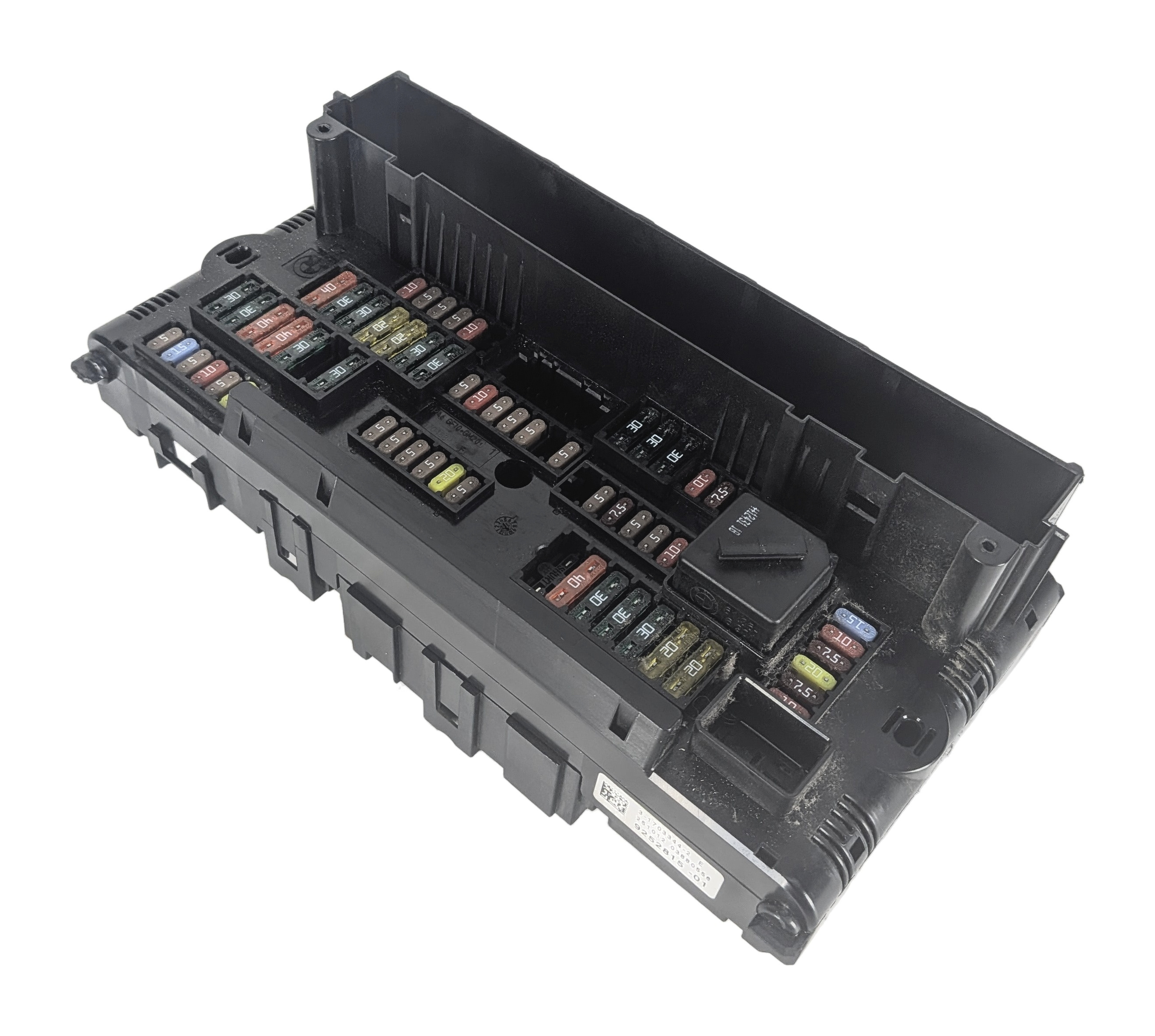 2013 BMW 650I GRAN COUPE F06 4.4L FRONT POWER DISTRIBUTION FUSE BOX — exact item pictured