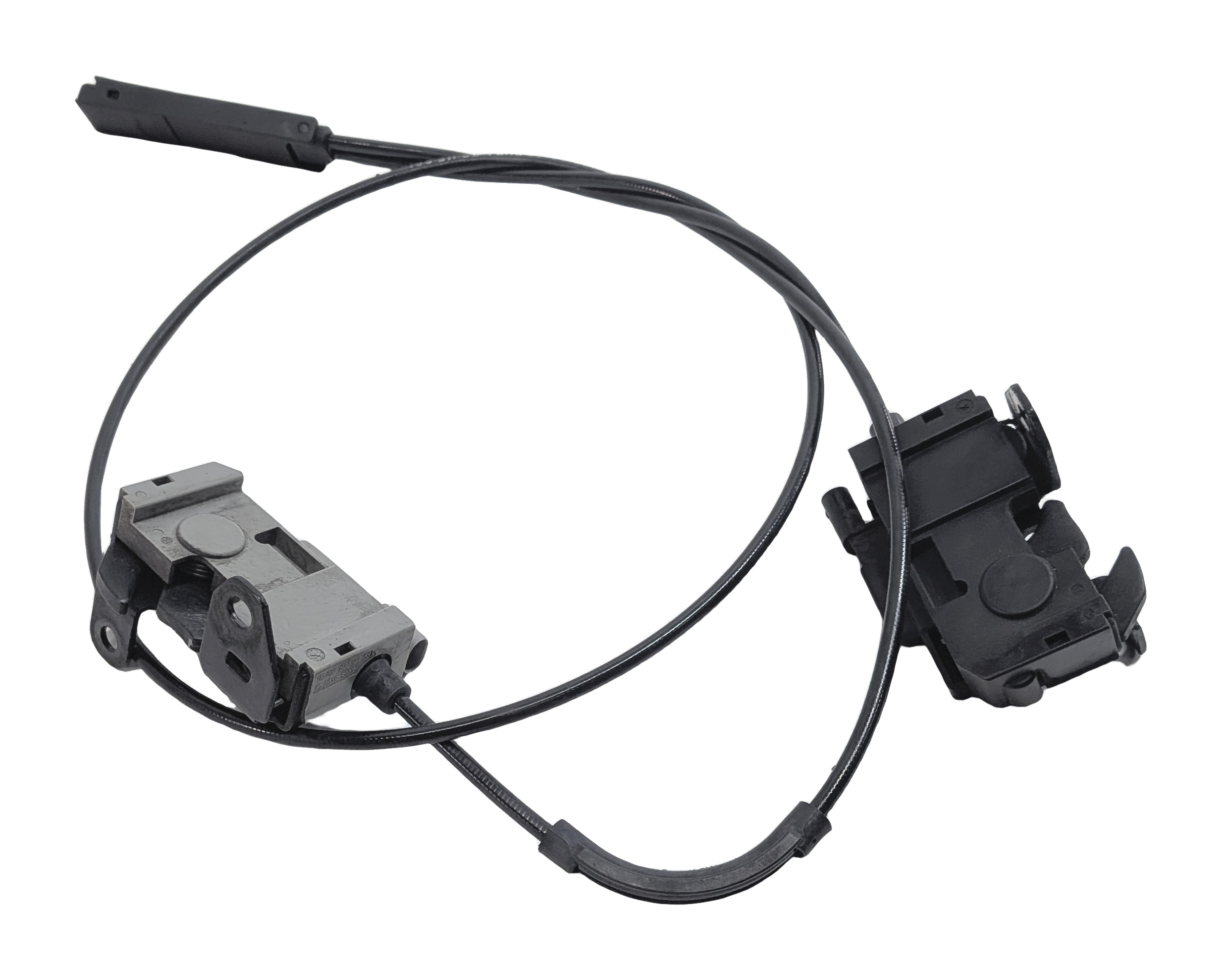2016 MERCEDES E400 COUPE (C207) FRONT HOOD LID LOCK LATCH RELEASE CABLE ASSEMBLY — exact item pictured