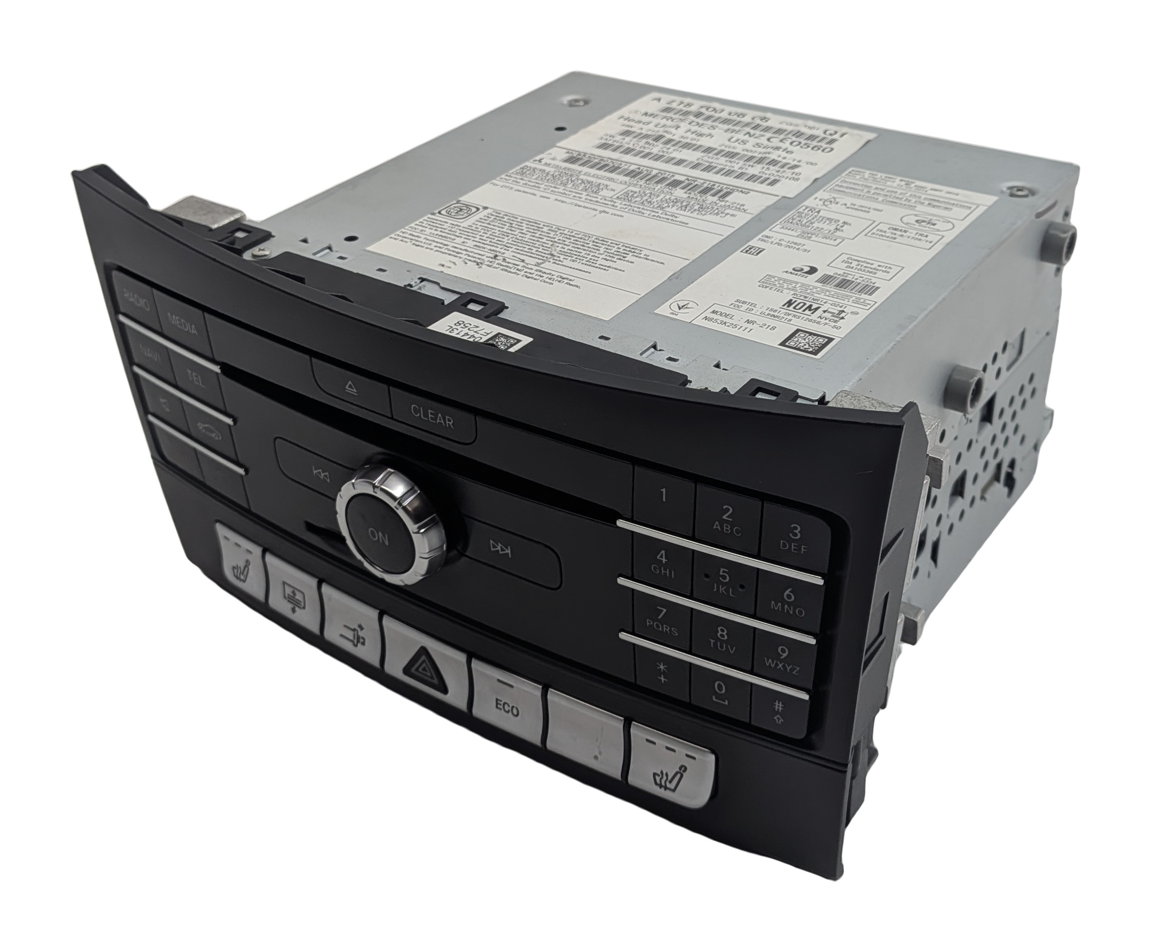 MERCEDES 15-16 CLS 16 E CLASS (W212 C218) CD PLAYER NAVIGATION RADIO HEAD UNIT — exact item pictured