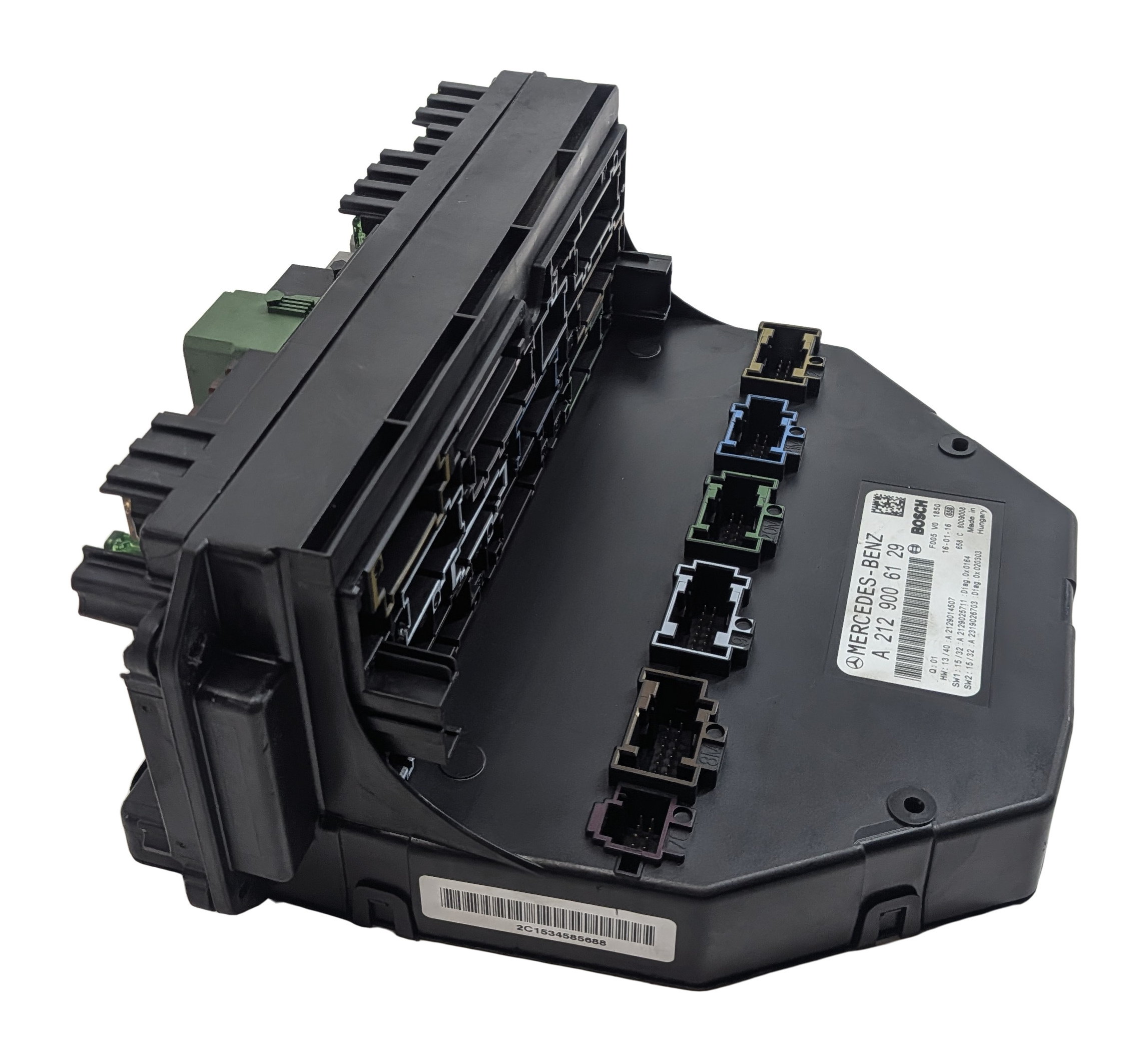 2016 MERCEDES E400 COUPE (C207) 3.0L FRONT SAM MODULE FUSE BOX RELAY CARRIER — exact item pictured