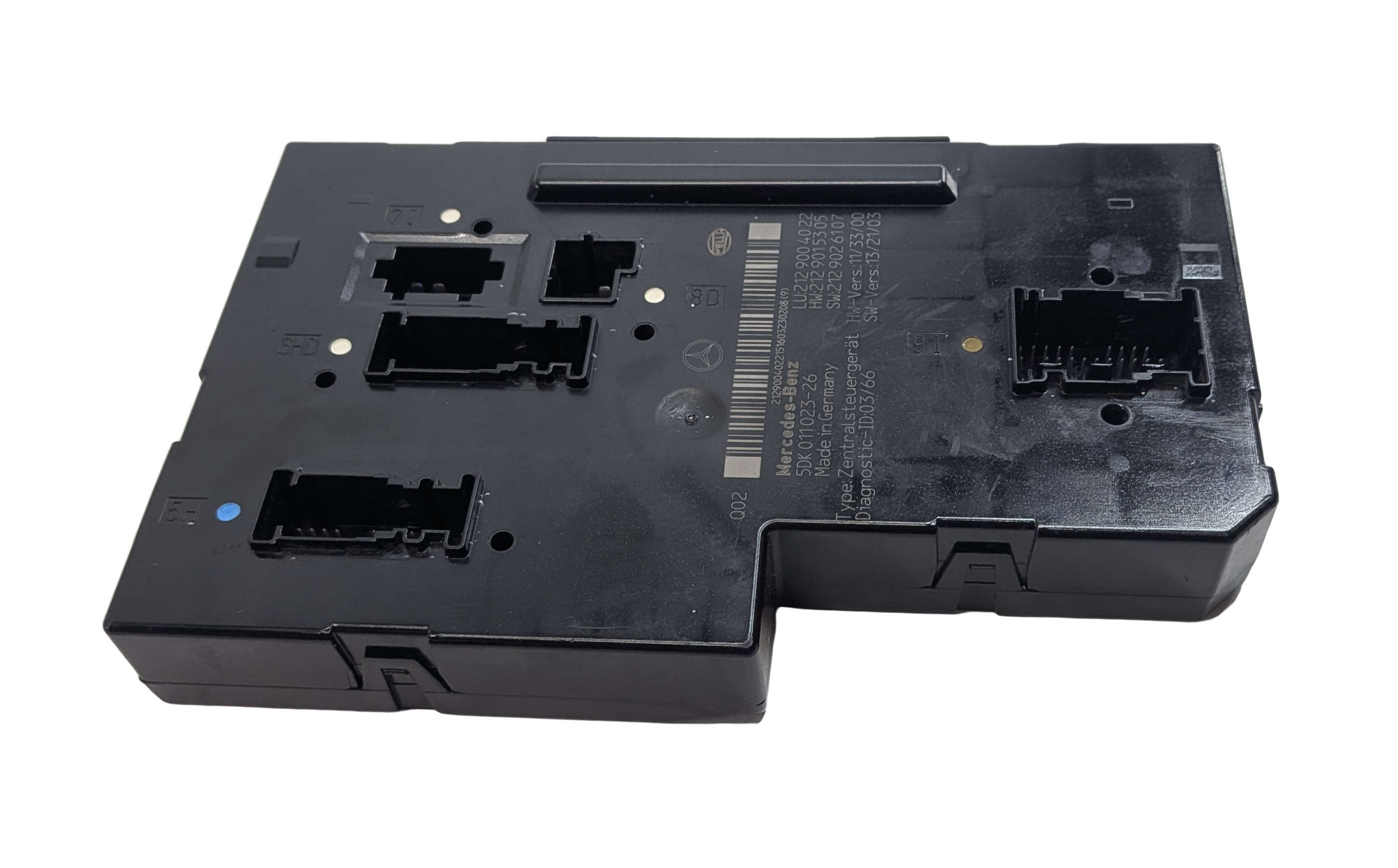 15-18 E CLS CLASS (W212 W218) REAR TRUNK SIGNAL ACQUISITION MODULE SAM FUSE BOX — exact item pictured