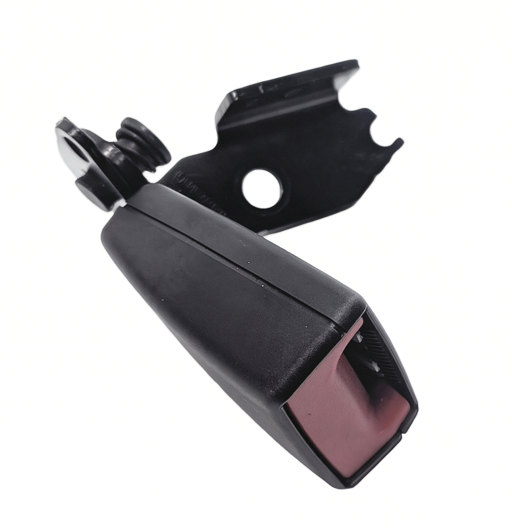 2016 MERCEDES E400 COUPE (C207) REAR LEFT SEAT SEATBELT BUCKLE RECEIVER (Black) — exact item pictured