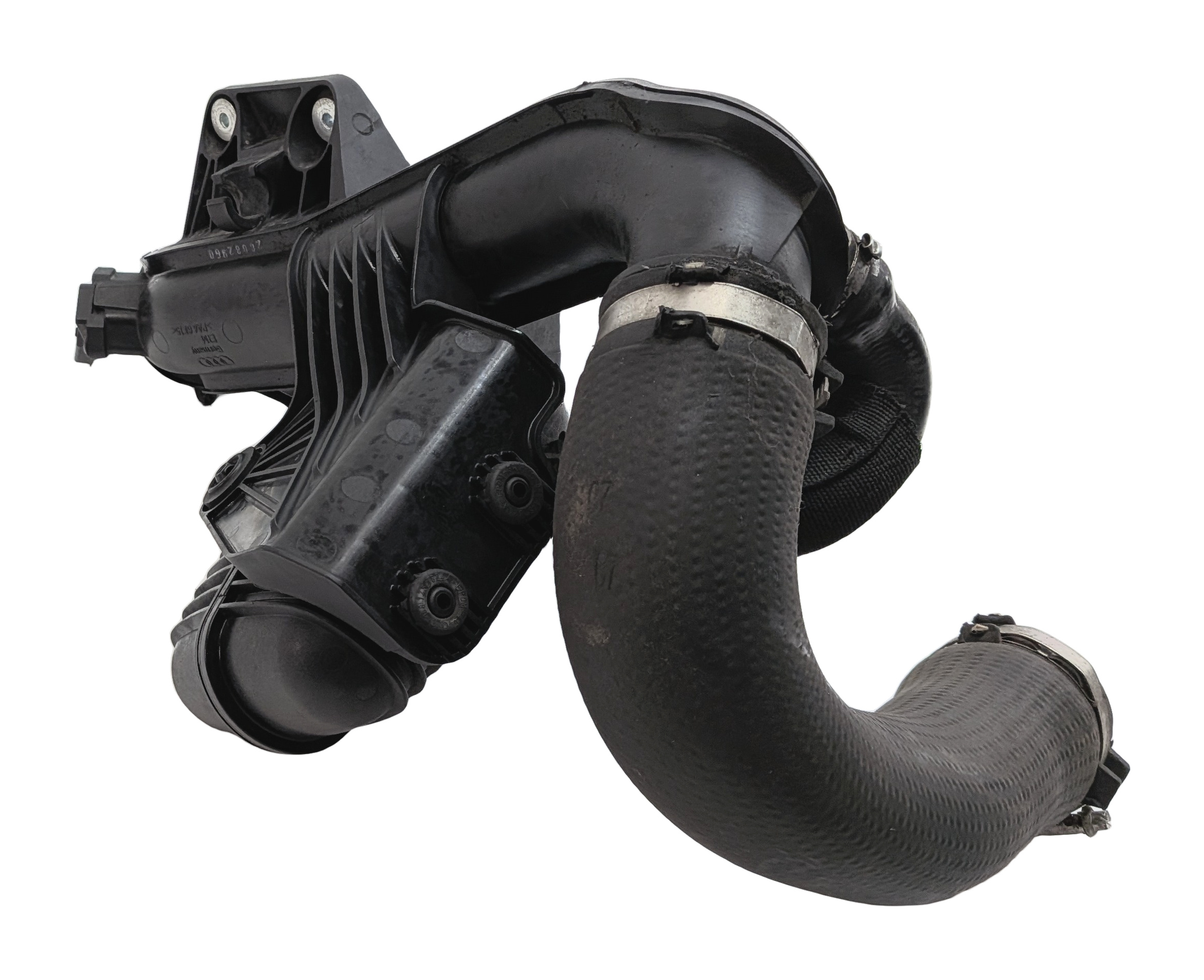 2014 AUDI A5 (B8 8T) 2.0L (CPMB) ENGINE LEFT TURBO INTERCOOLER CHARGE HOSE PIPE — exact item pictured