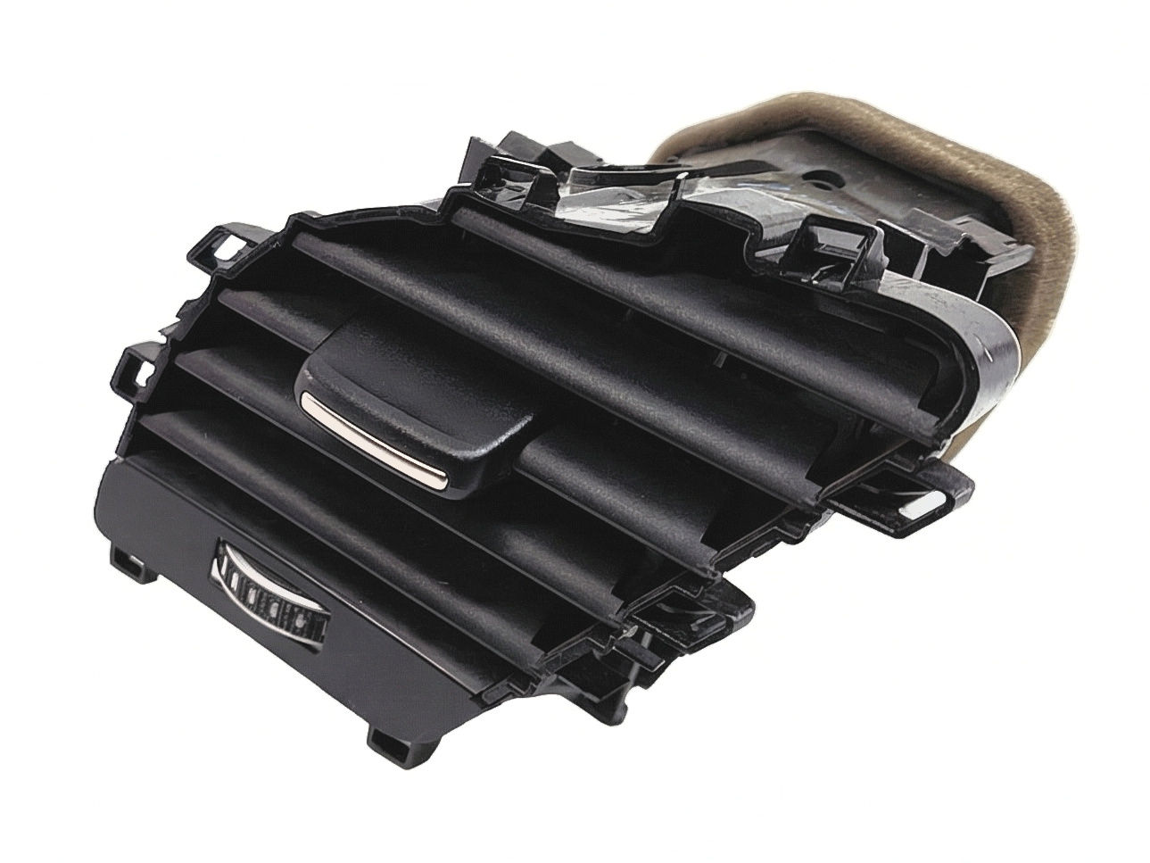2014 AUDI A5 (B8 8T) FRONT LEFT DRIVER DASH HVAC HEAT AIR AC VENT (Black) — exact item pictured