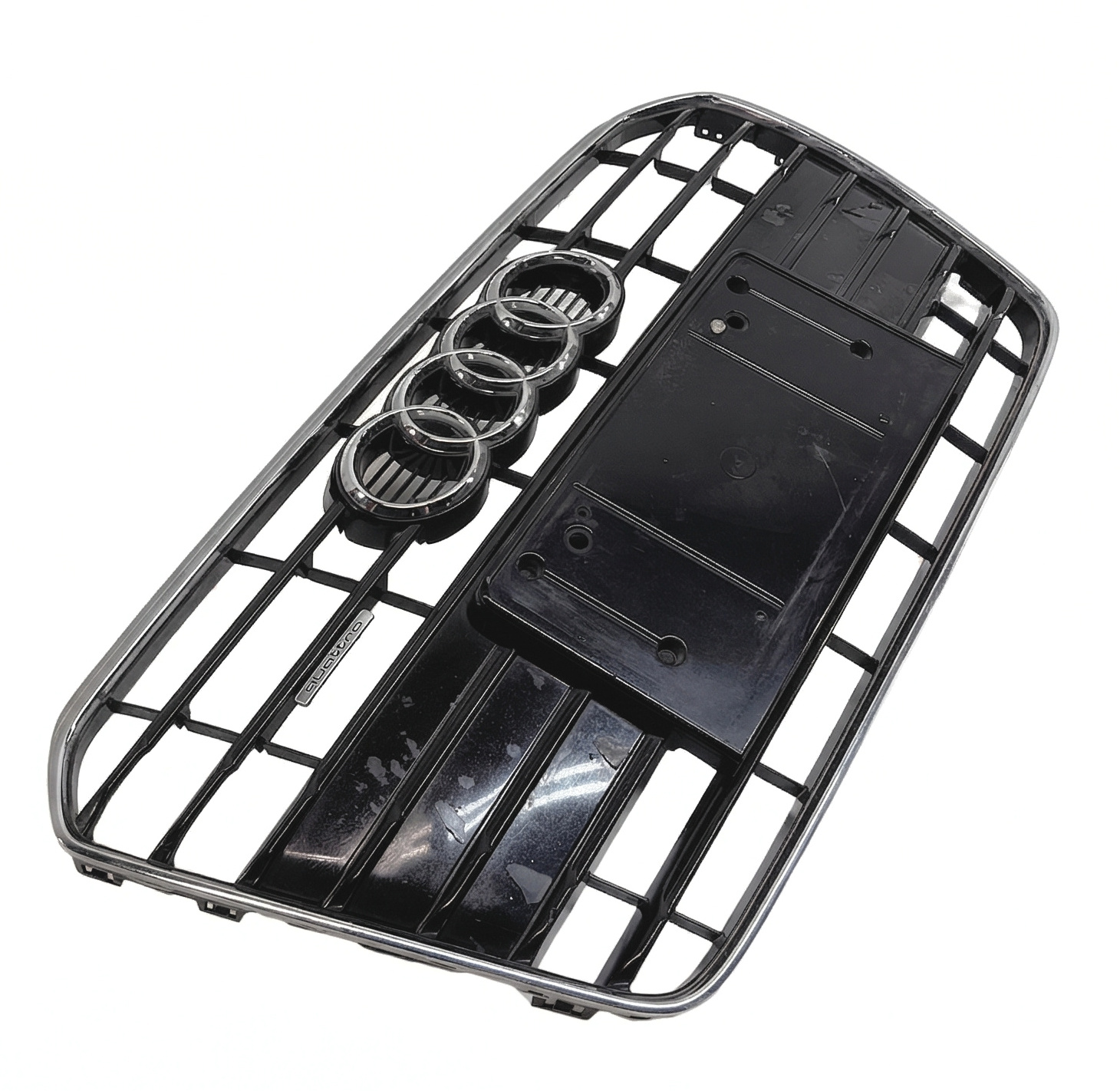 2013-2016 AUDI A5 (B8 8T) FRONT CENTER HOOD PRIMARY AIR VENT GRILLE TRIM — exact item pictured