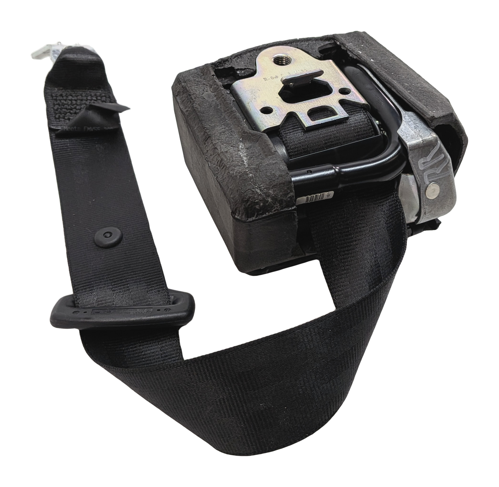 2014 AUDI A5 (B8 8T) REAR RIGHT SEAT SEATBELT RETRACTOR (Black) — exact item pictured