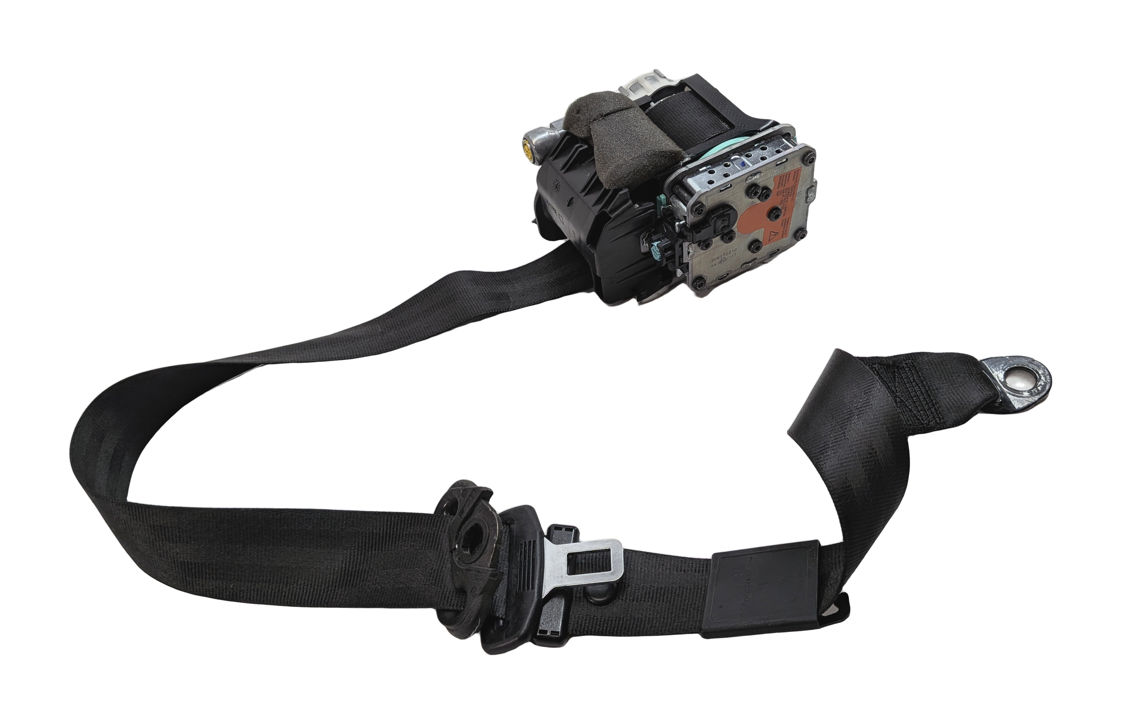 08-17 AUDI A5 S5 (B8 8T) COUPE FRONT RIGHT PASSENGER SEATBELT RETRACTOR (Black) — exact item pictured