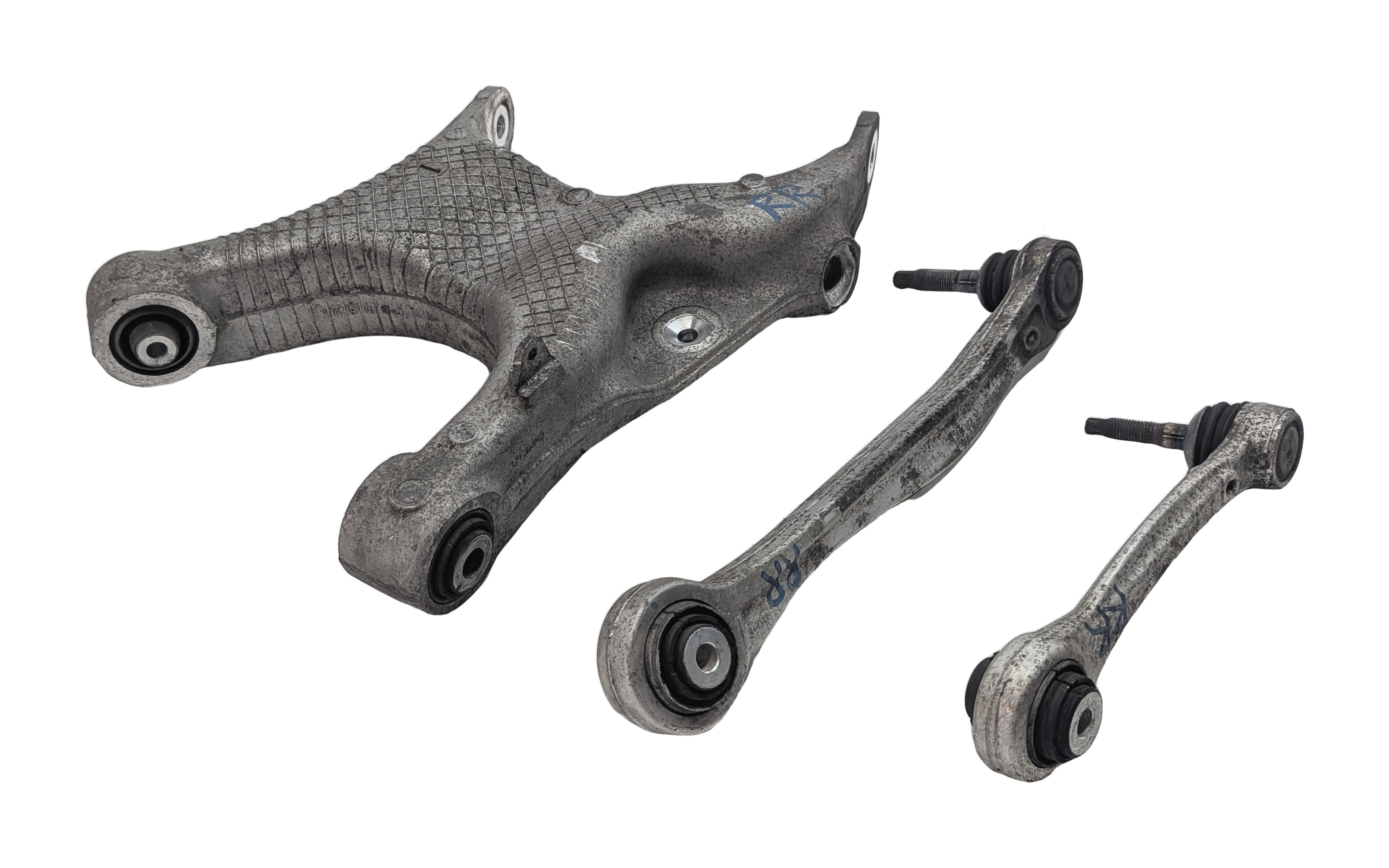 07-18 BMW X5 X5M X6 X6M (E70 E71 F15 F16 F85 F86) RIGHT REAR CONTROL ARM SET-3 — exact item pictured