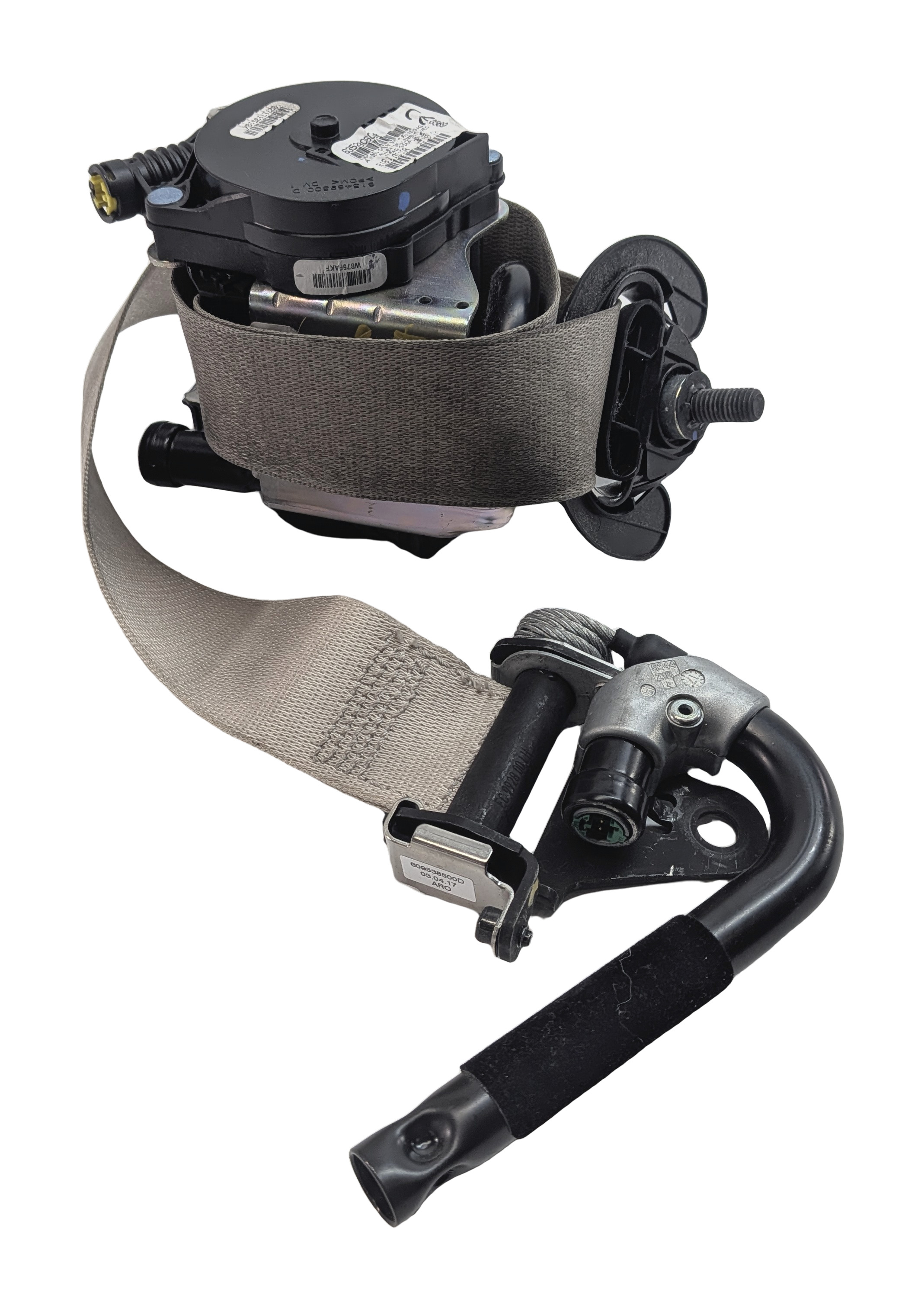 2014-2019 BMW X5 X6 (F15 F16) LEFT FRONT DRIVER SEATBELT RETRACTOR (Black) — exact item pictured