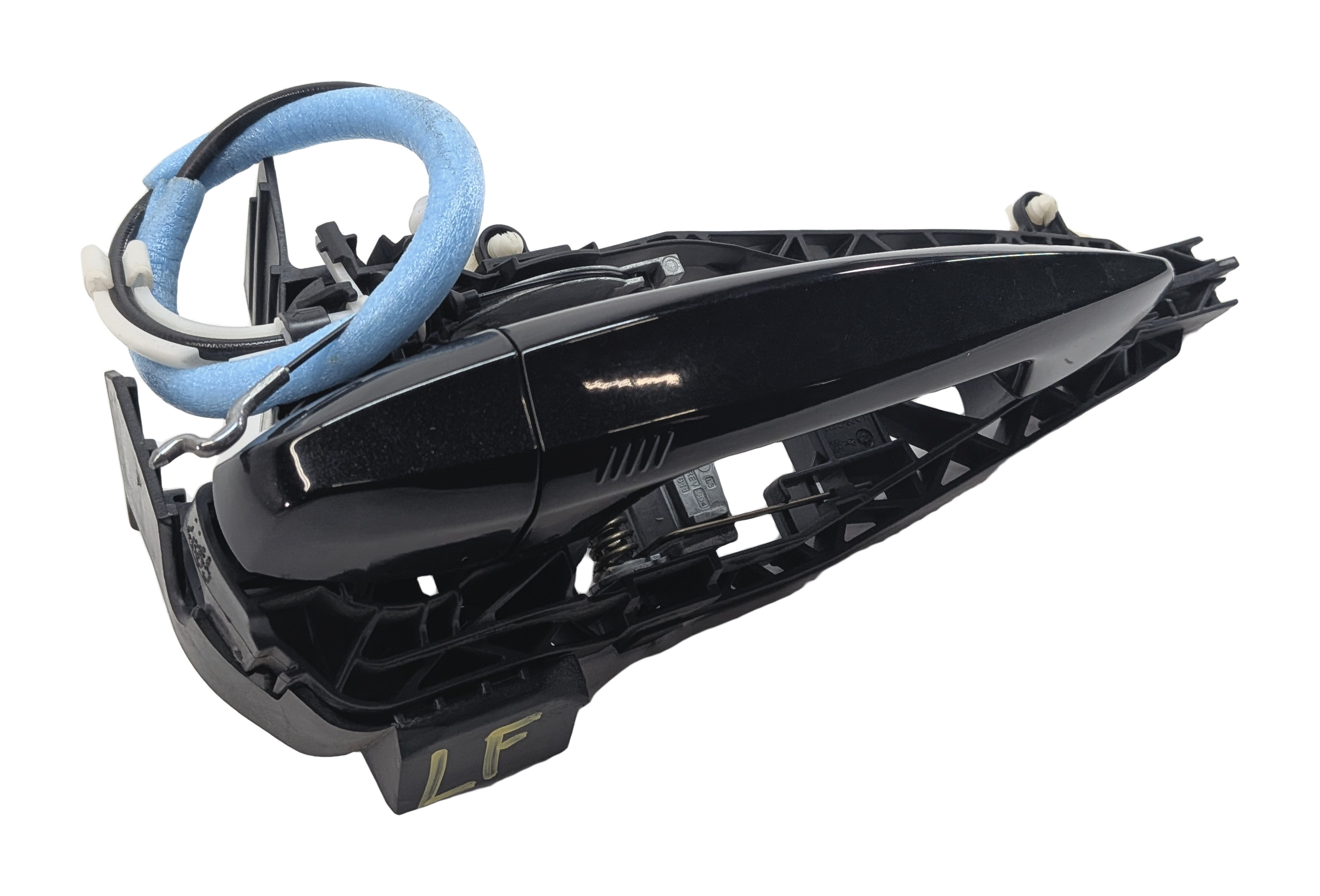 14-21 BMW X1 X2 X5 X6 (F15 F16 F39 F48) FRONT LEFT COMFORT DOOR HANDLE (Black) — exact item pictured
