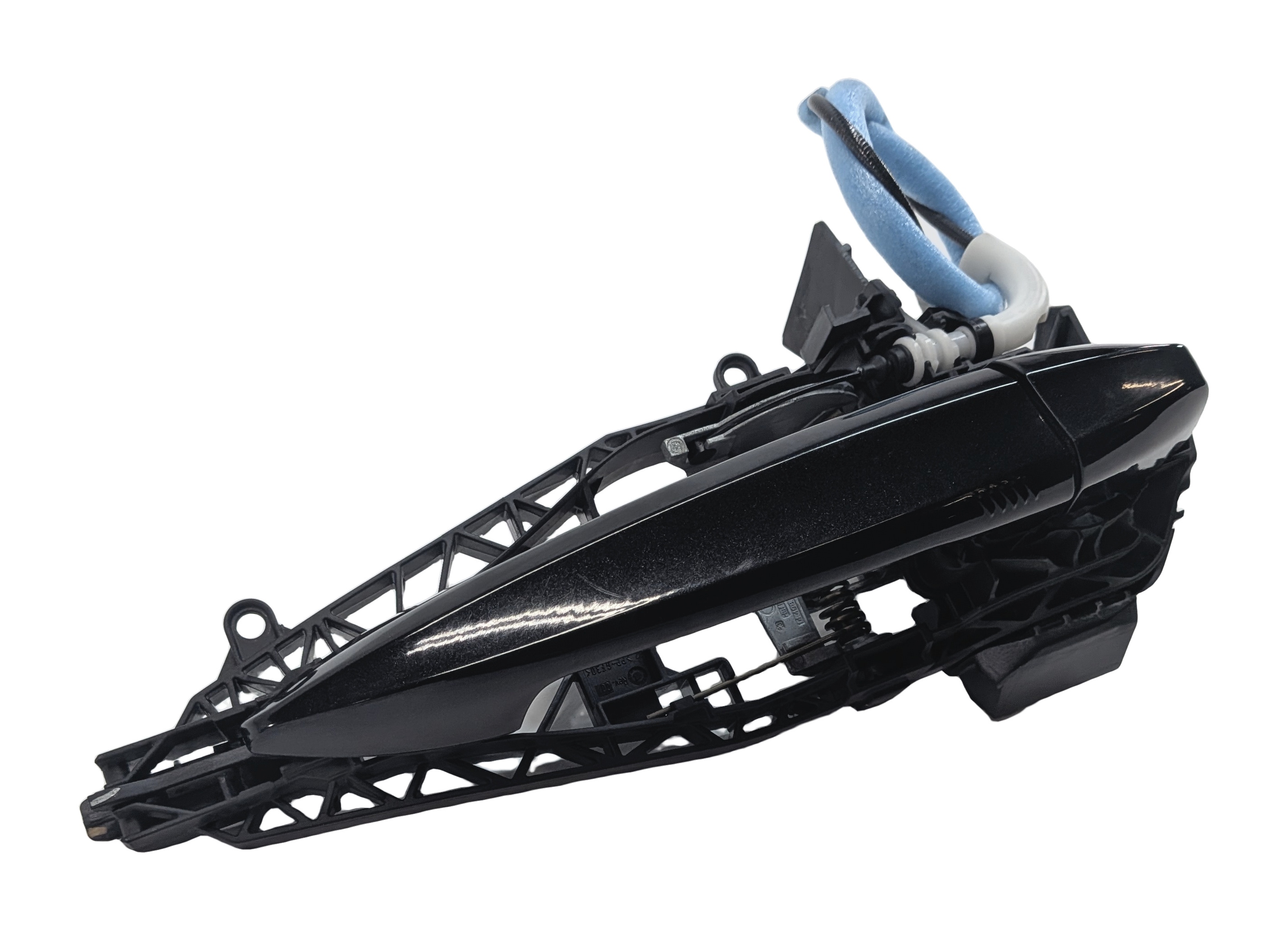 14-21 BMW X1 X2 X5 X6 (F15 F16 F39 F48) FRONT RIGHT COMFORT DOOR HANDLE (Black) — exact item pictured